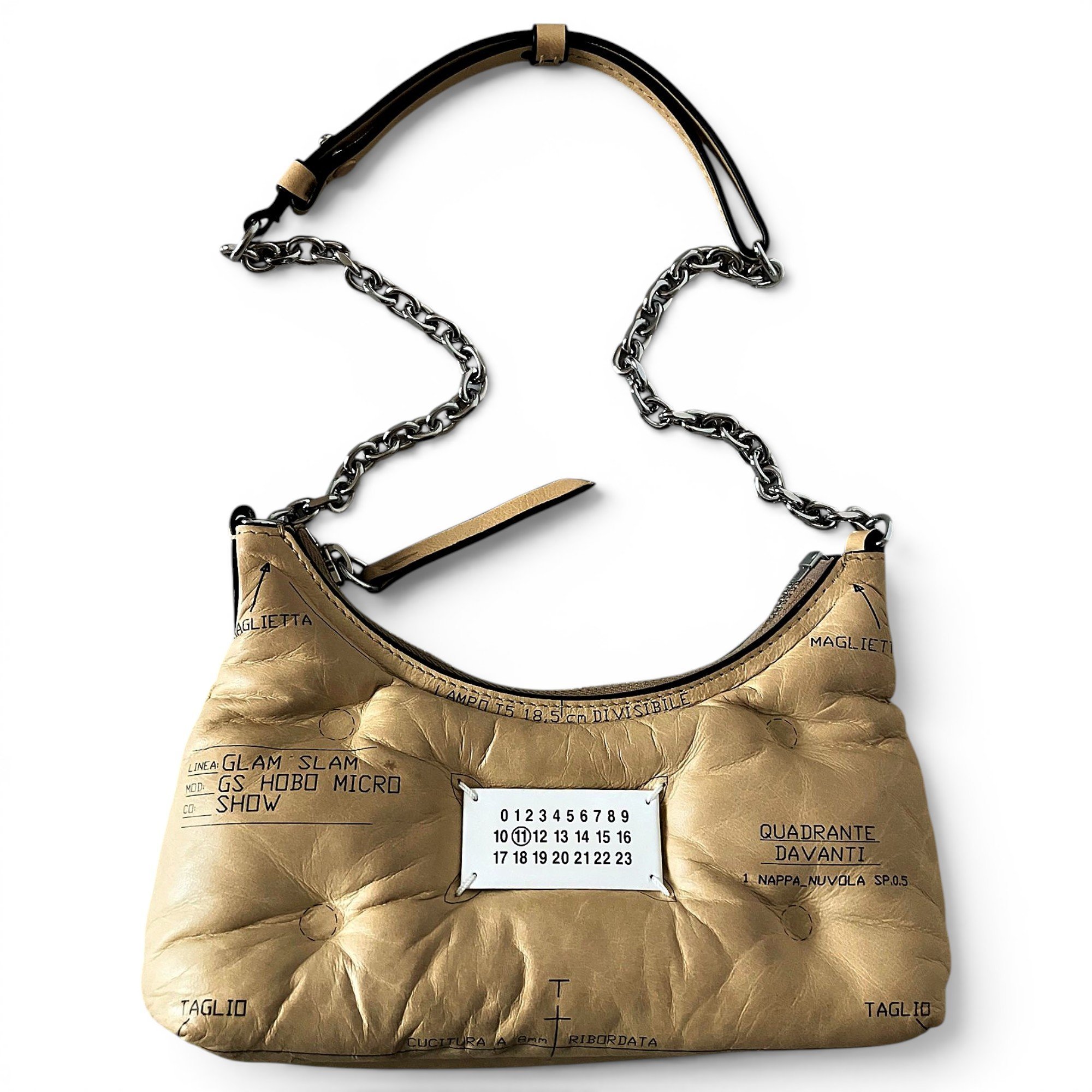 Glam Slam leather handbag
