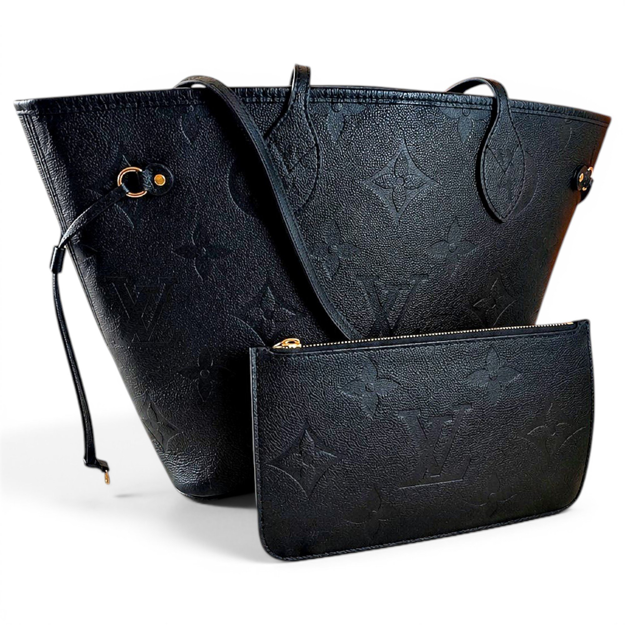 Neverfull leather tote
