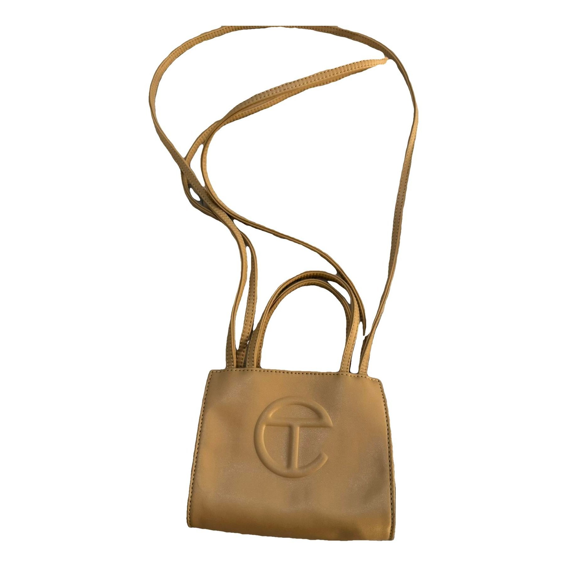 Telfar Small Shopping Bag leather tote