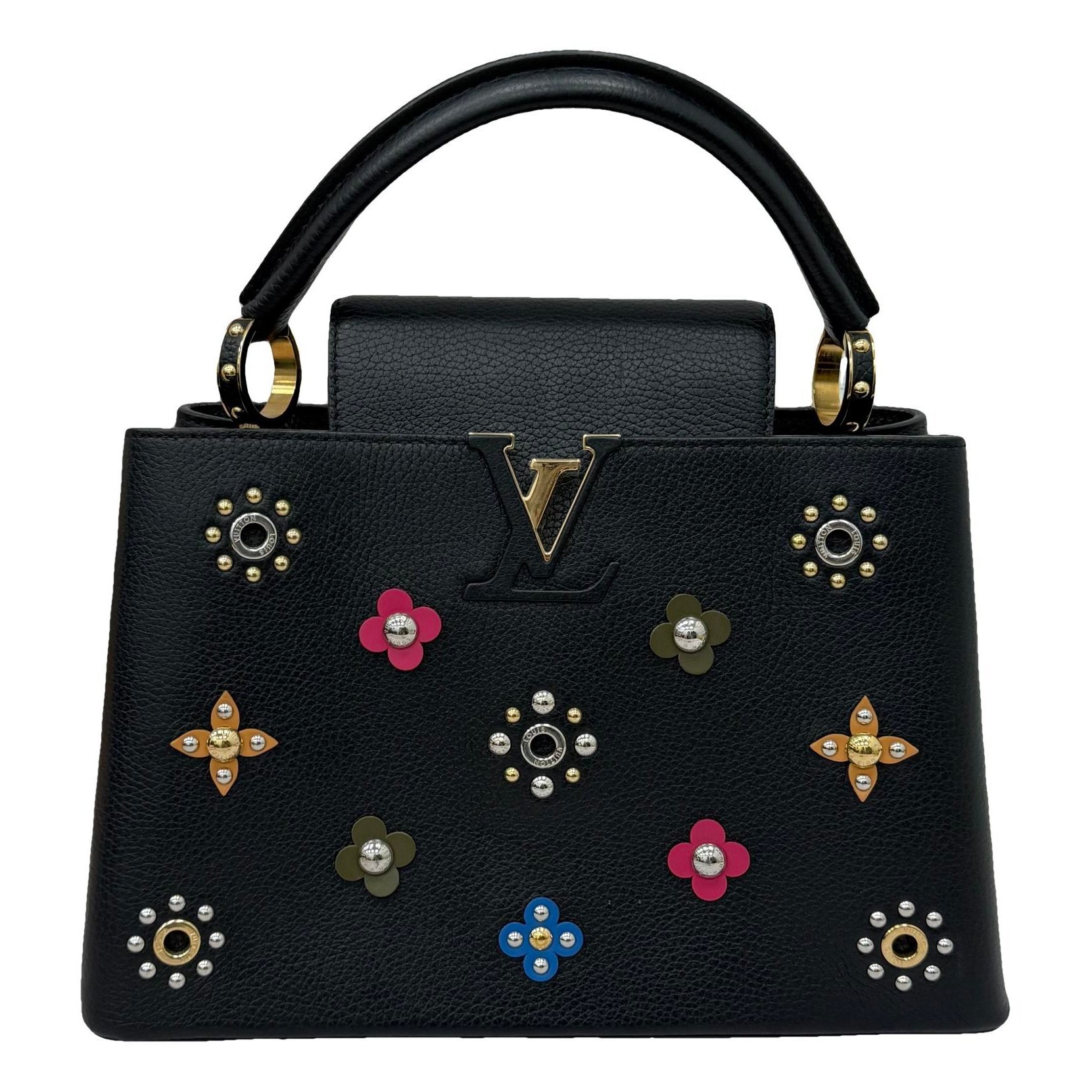 Capucines leather handbag