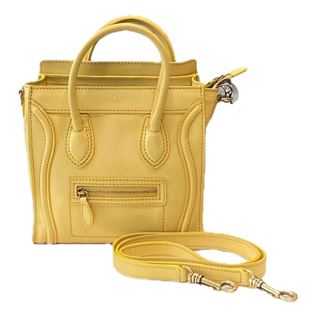Nano Luggage leather handbag