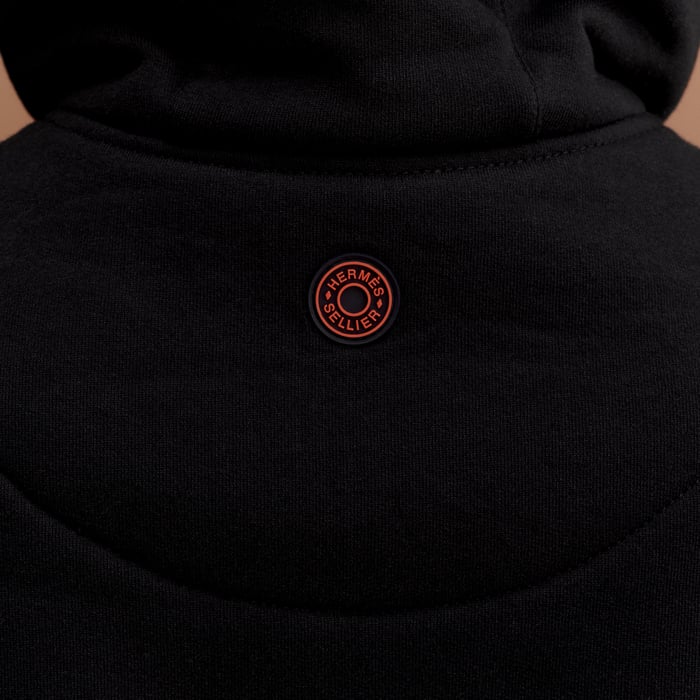 Noir Hermès Fit Sweatshirt