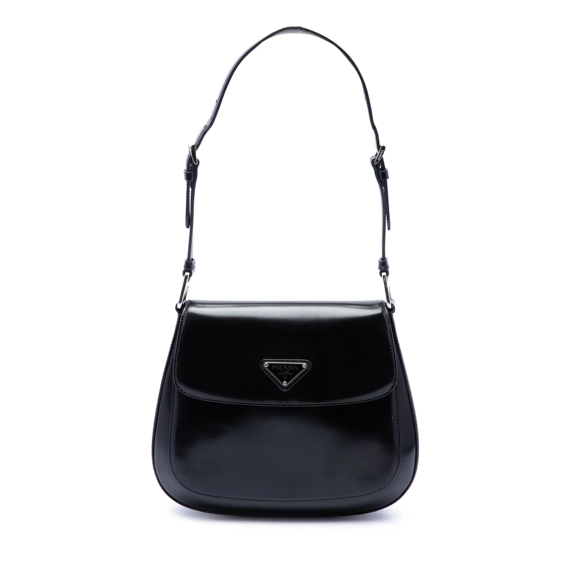 Cleo Flap pony-style calfskin handbag