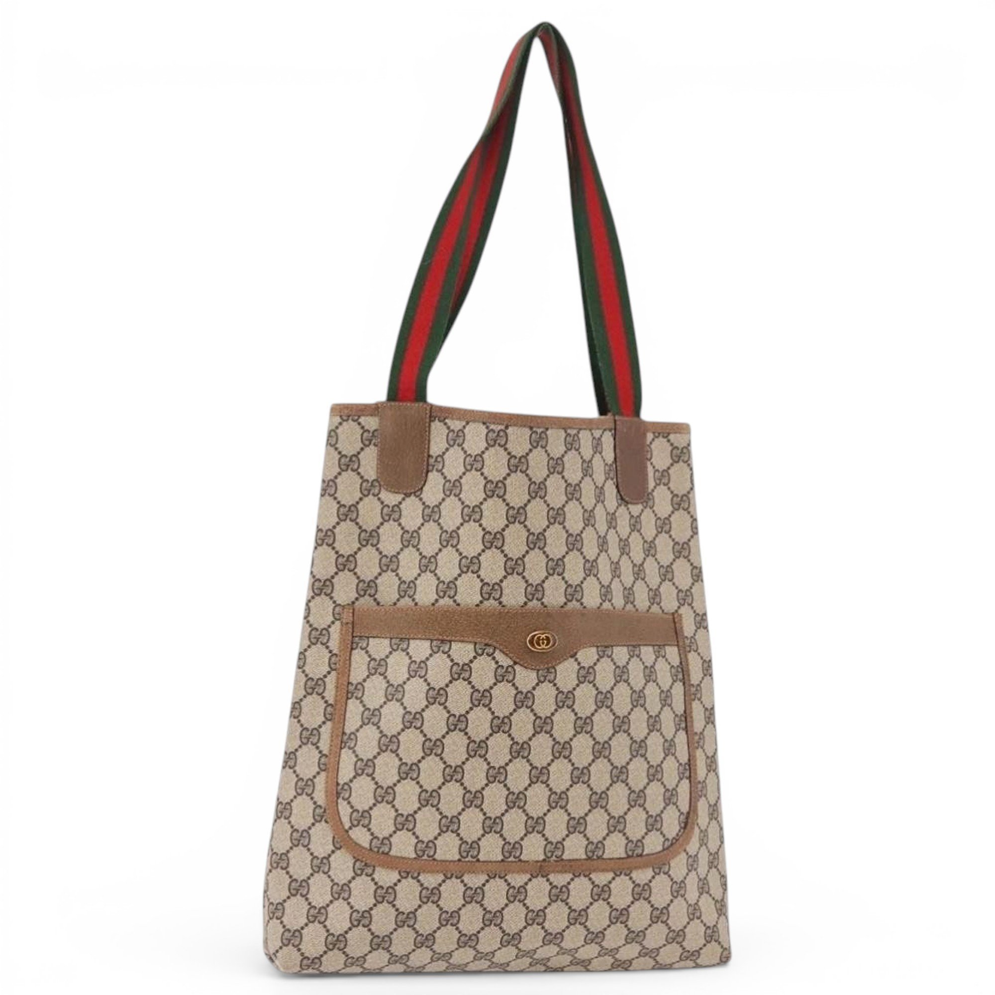 Leather tote