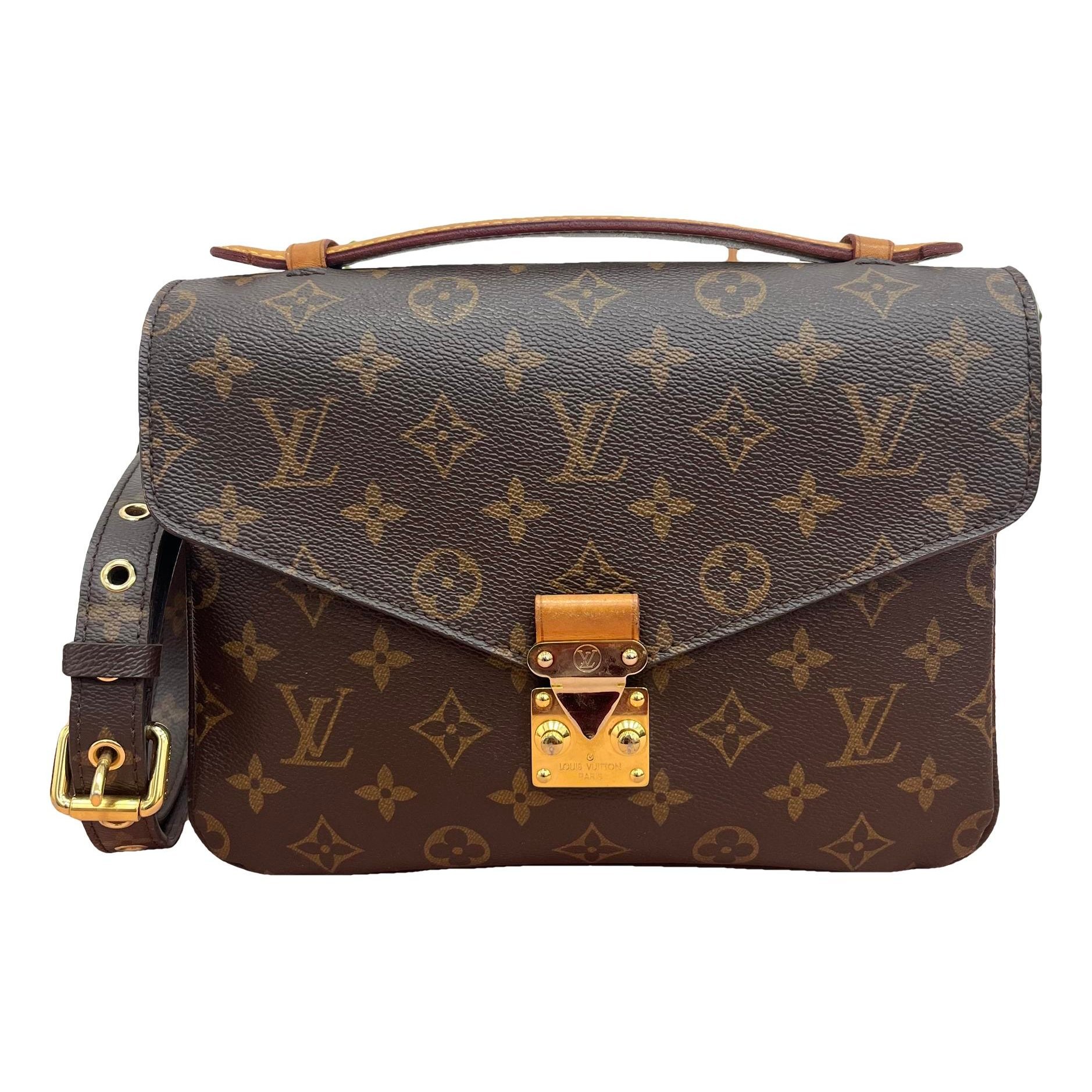 Metis leather handbag