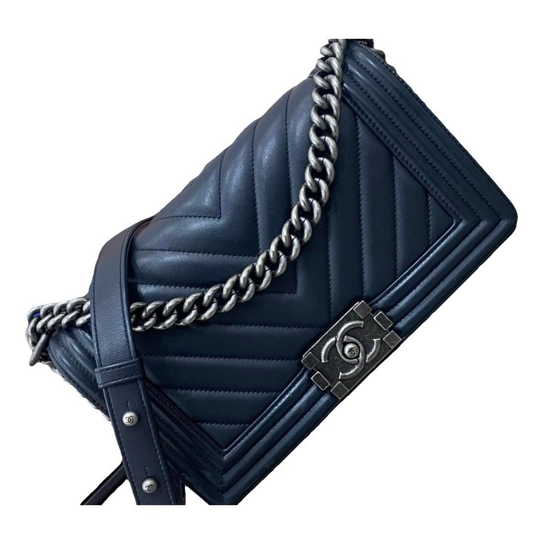 Boy leather handbag