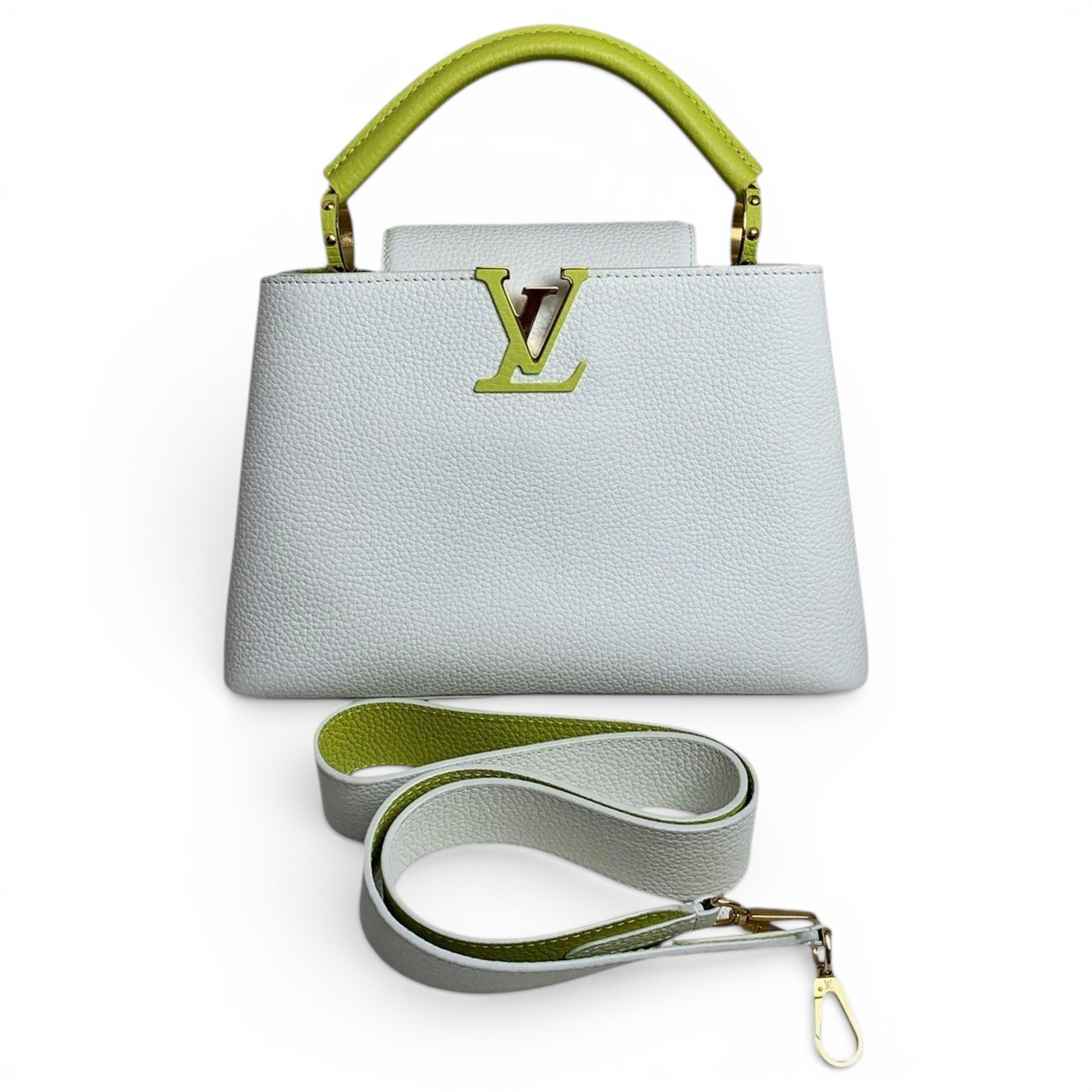 Capucines leather handbag