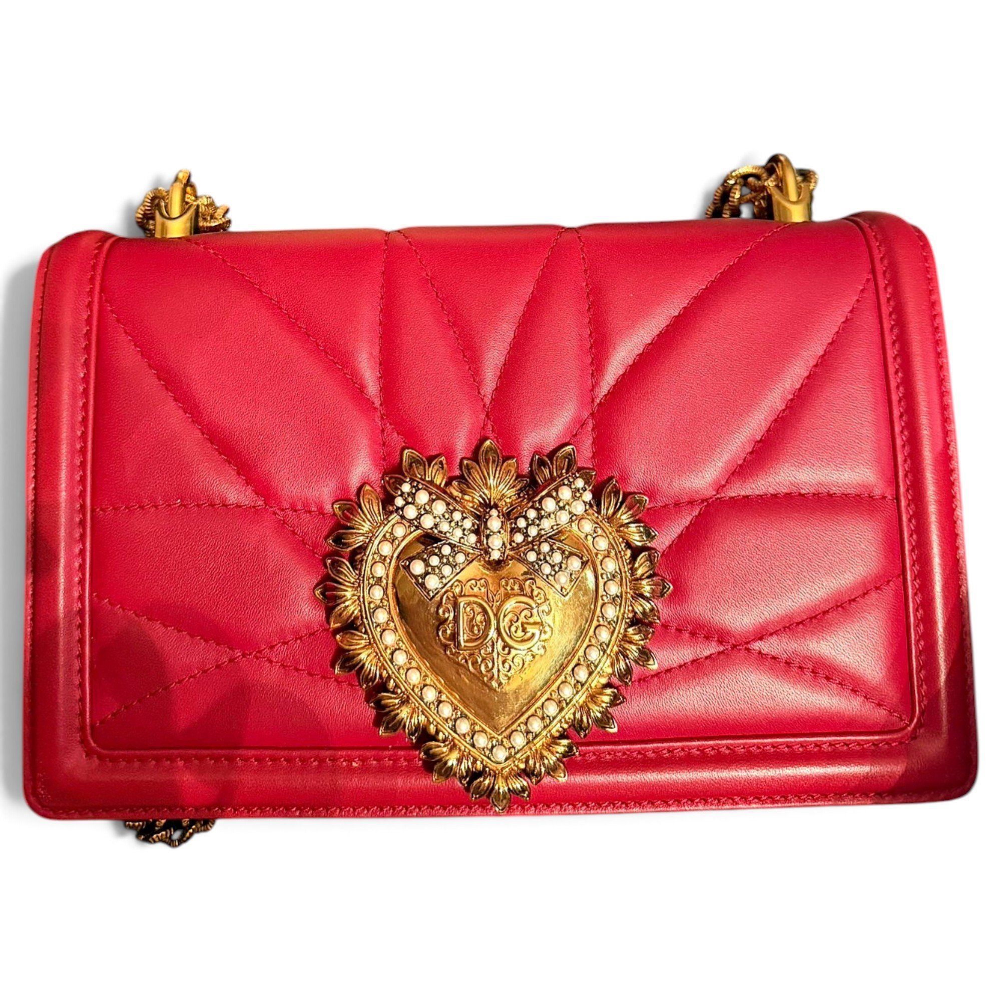Dolce & Gabbana Devotion leather handbag