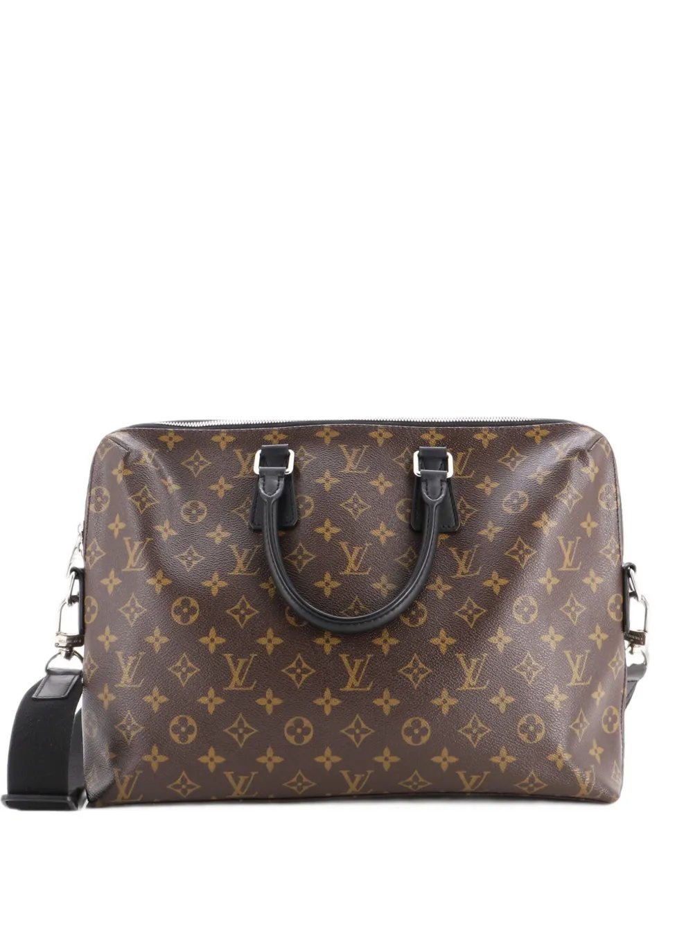 Porte-Documents Jour Bag Macassar Monogram Canvas business bag
