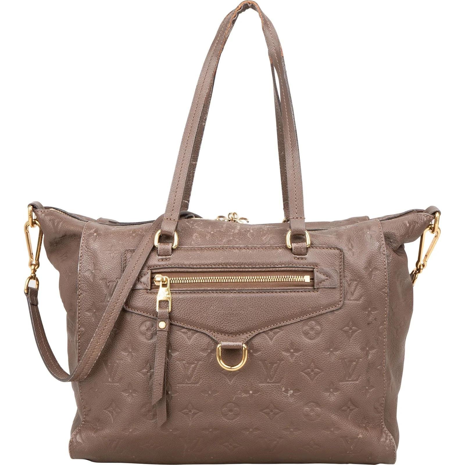 Lumineuse leather handbag