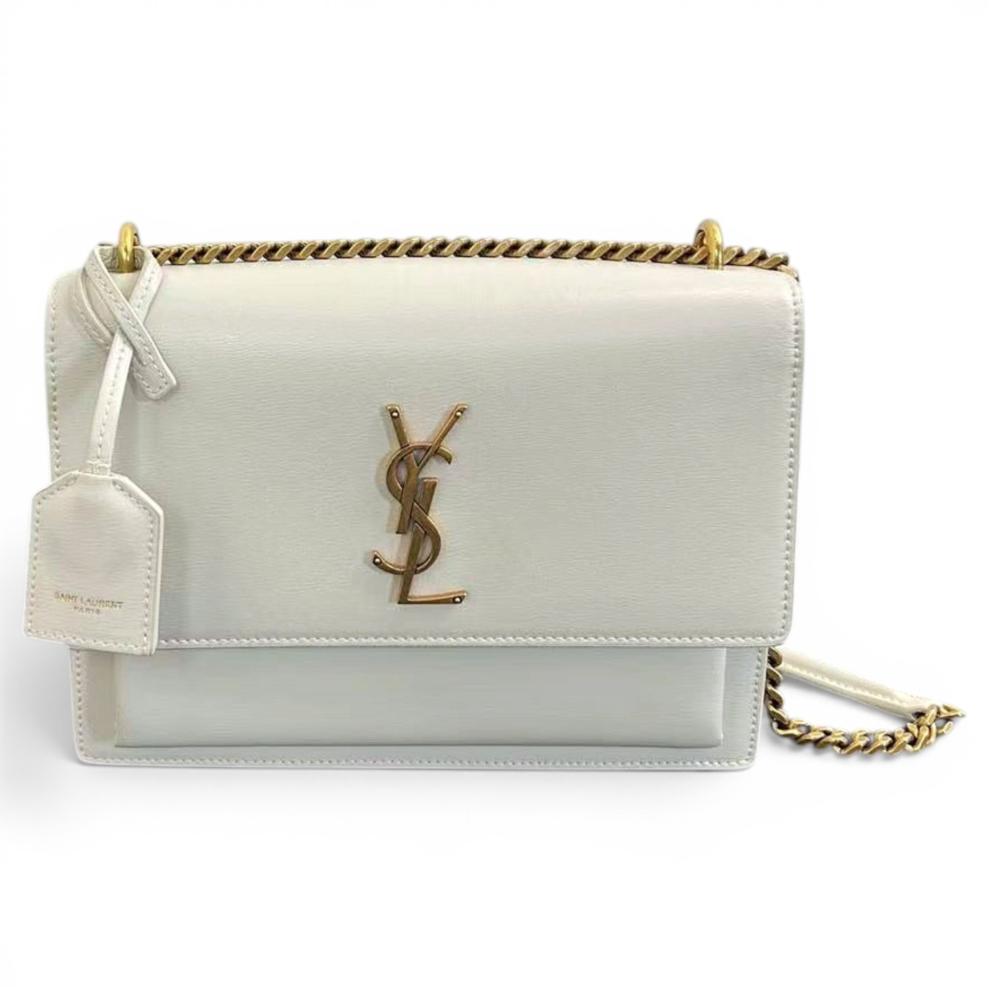Sunset leather handbag