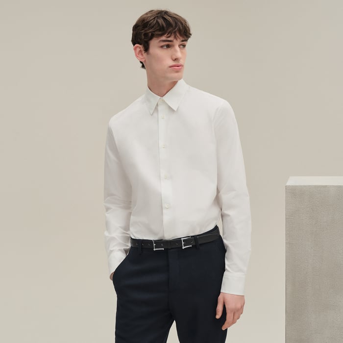 Blanc Fitted Shirt