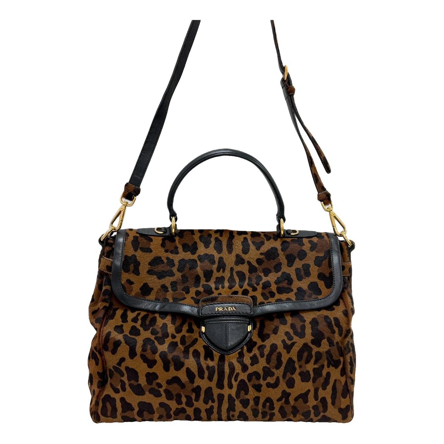 Pony-style calfskin satchel