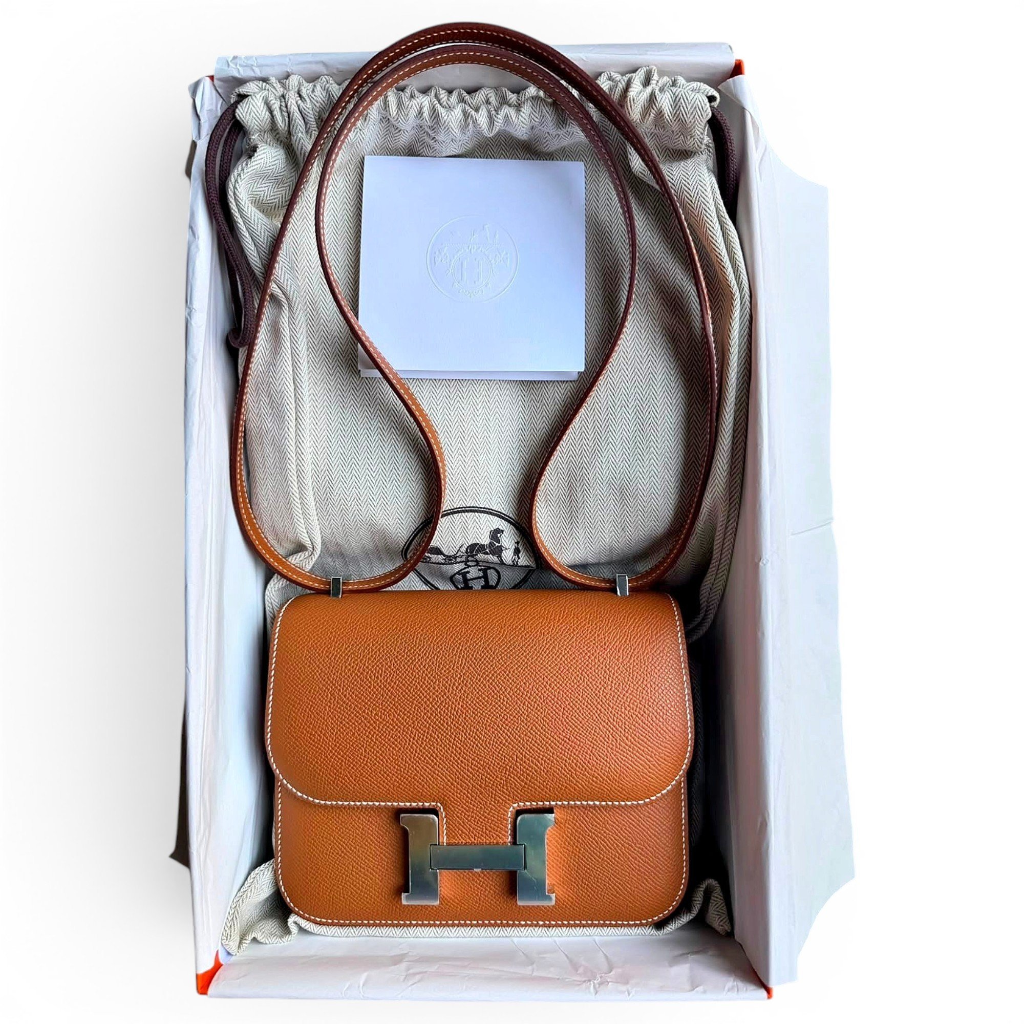 Constance leather handbag