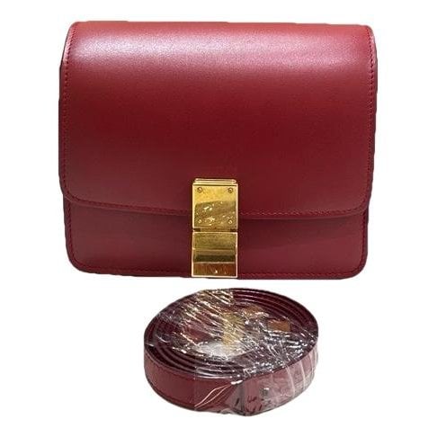 Classic leather handbag