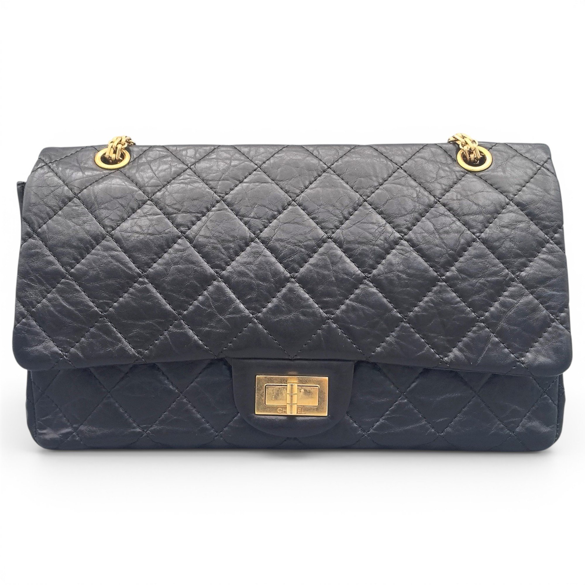 2.55 leather handbag