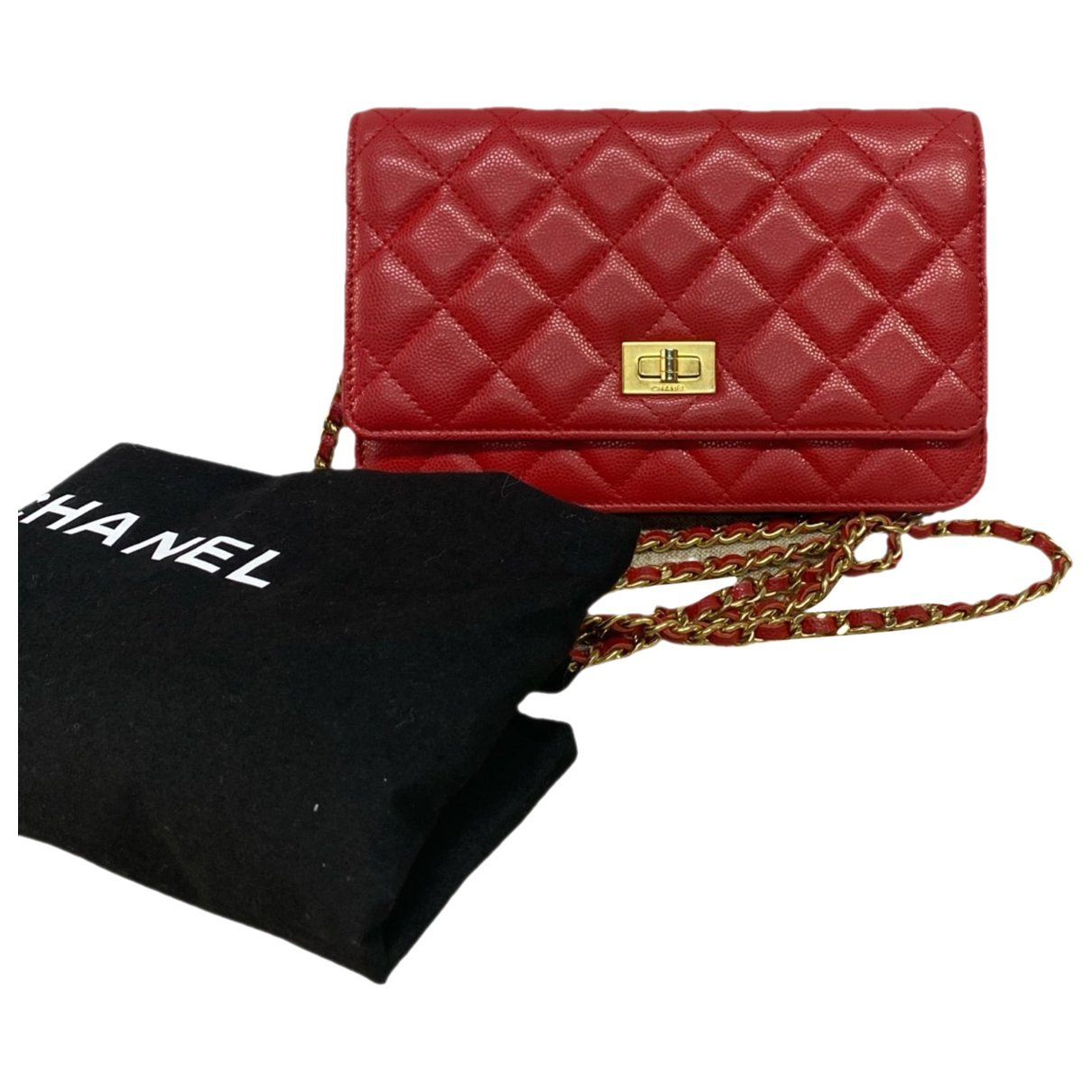 Chanel Wallet On Chain 2.55 leather crossbody bag