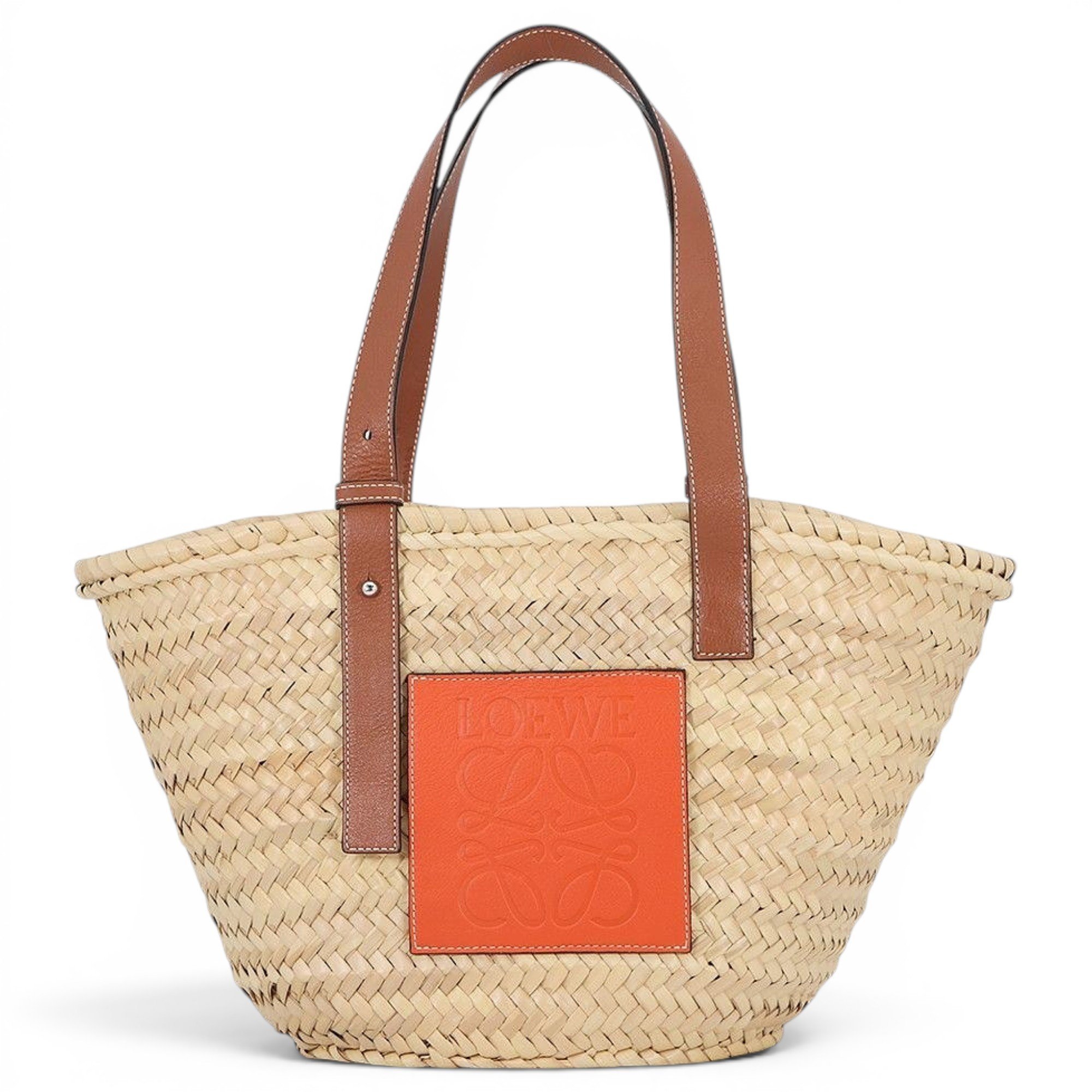Anagram leather tote