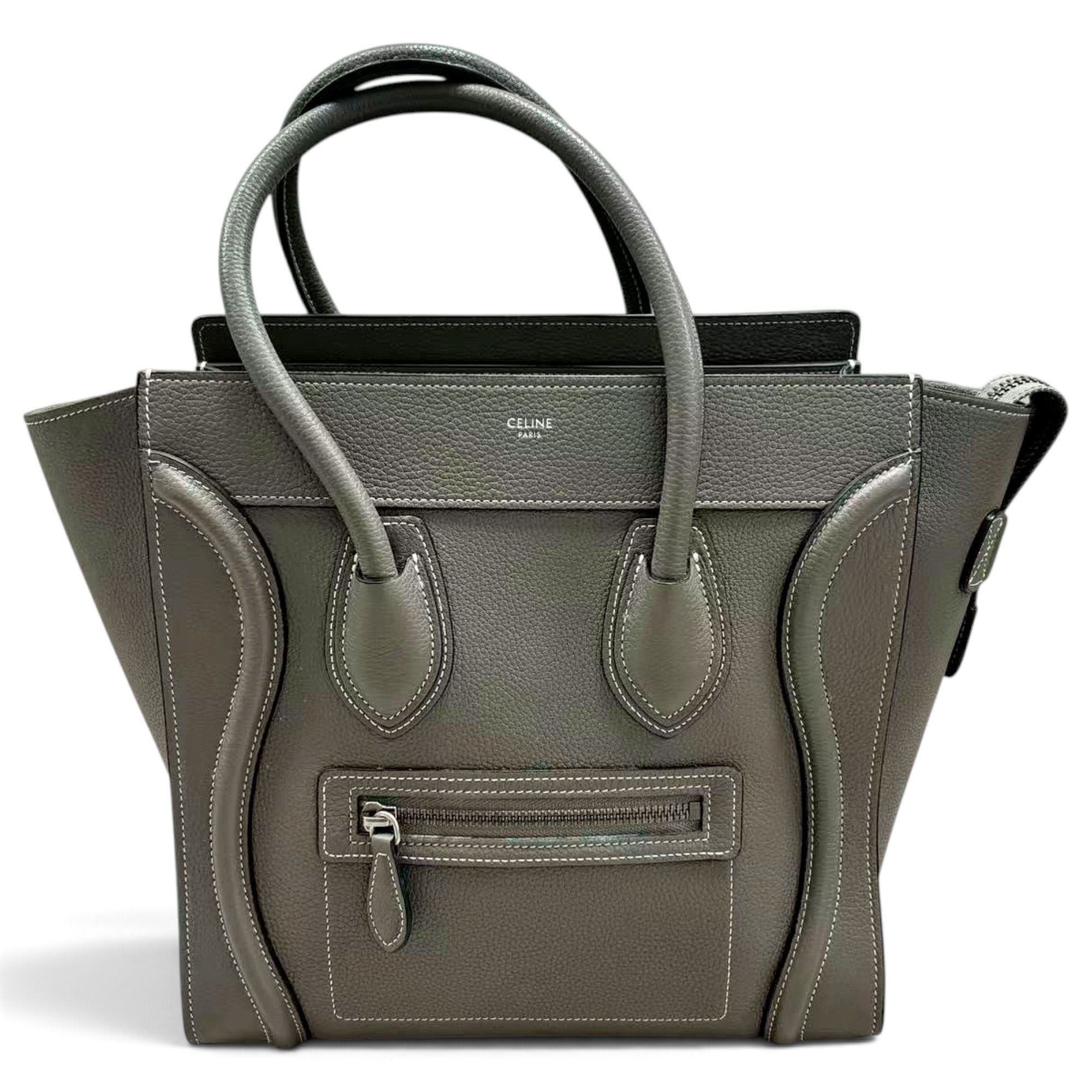 Luggage leather handbag