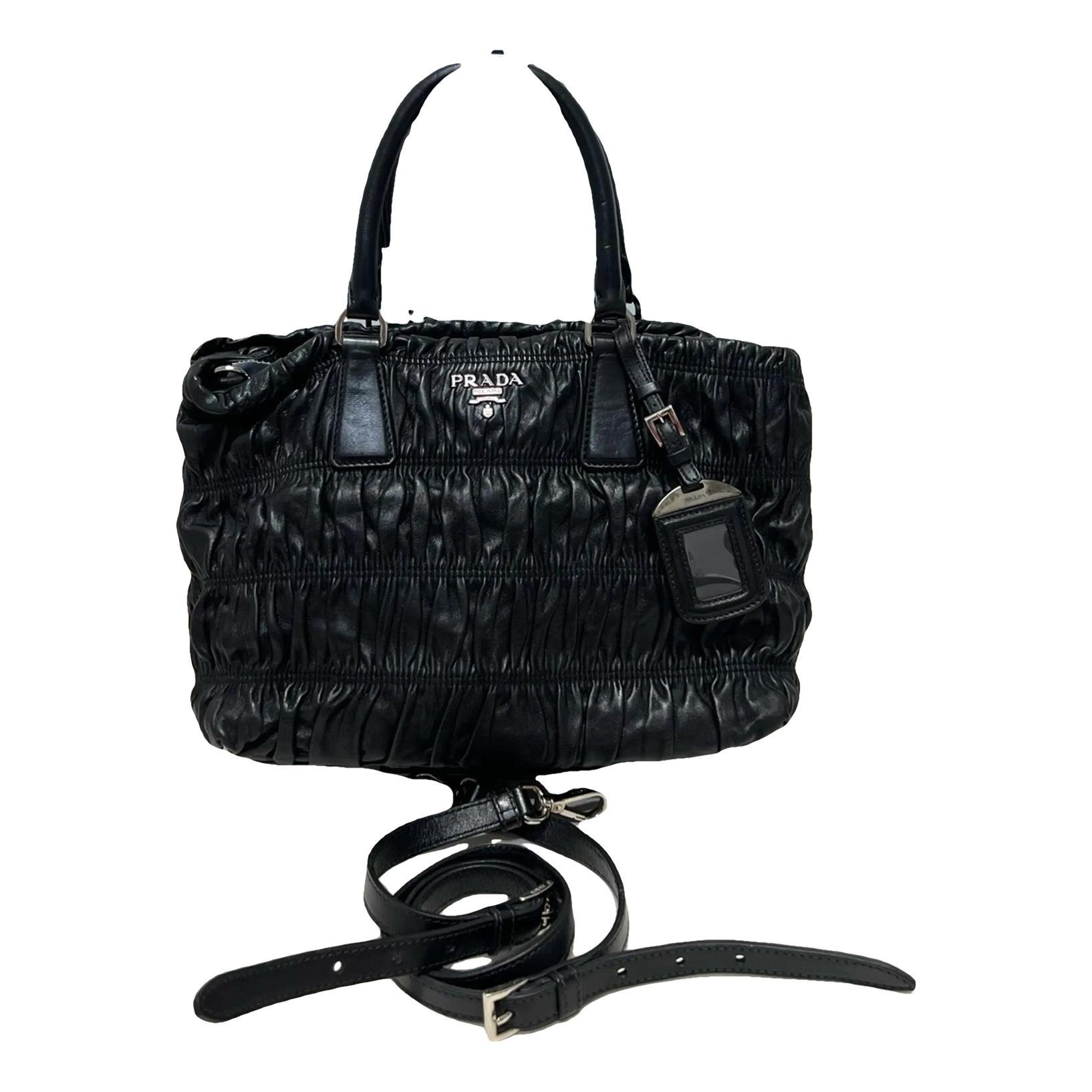 Leather crossbody bag