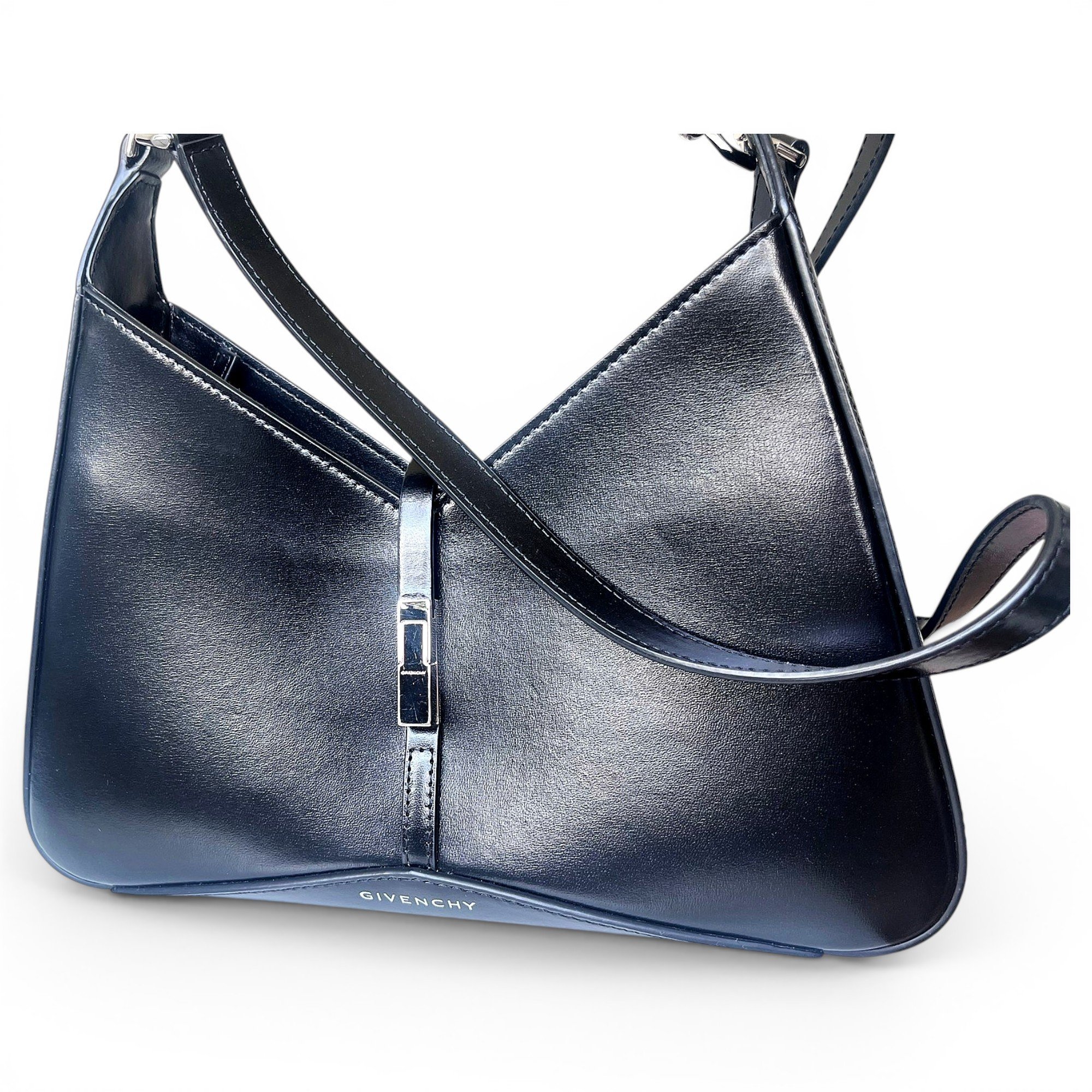 Cut Out leather handbag