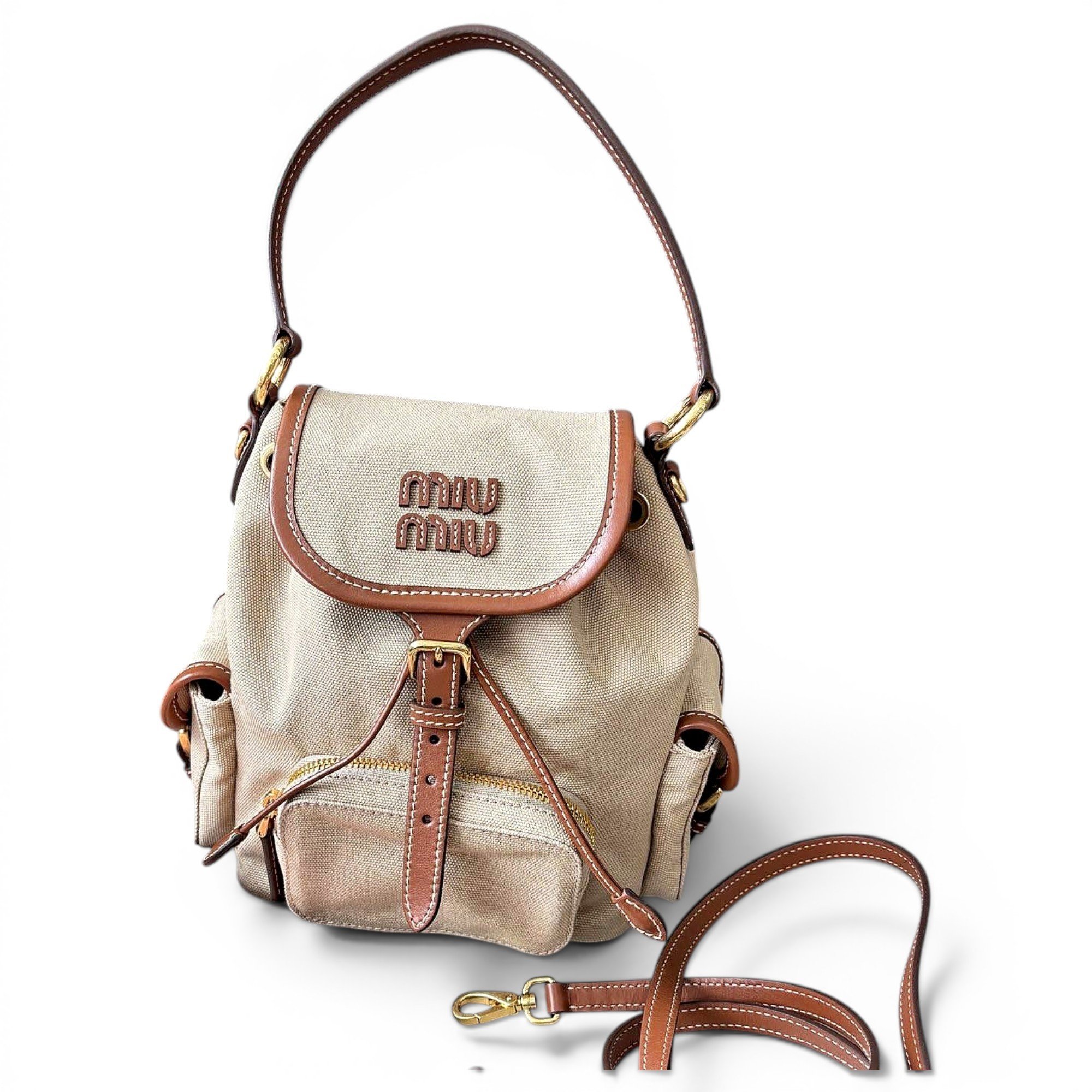 Miu Miu Cloth backpack