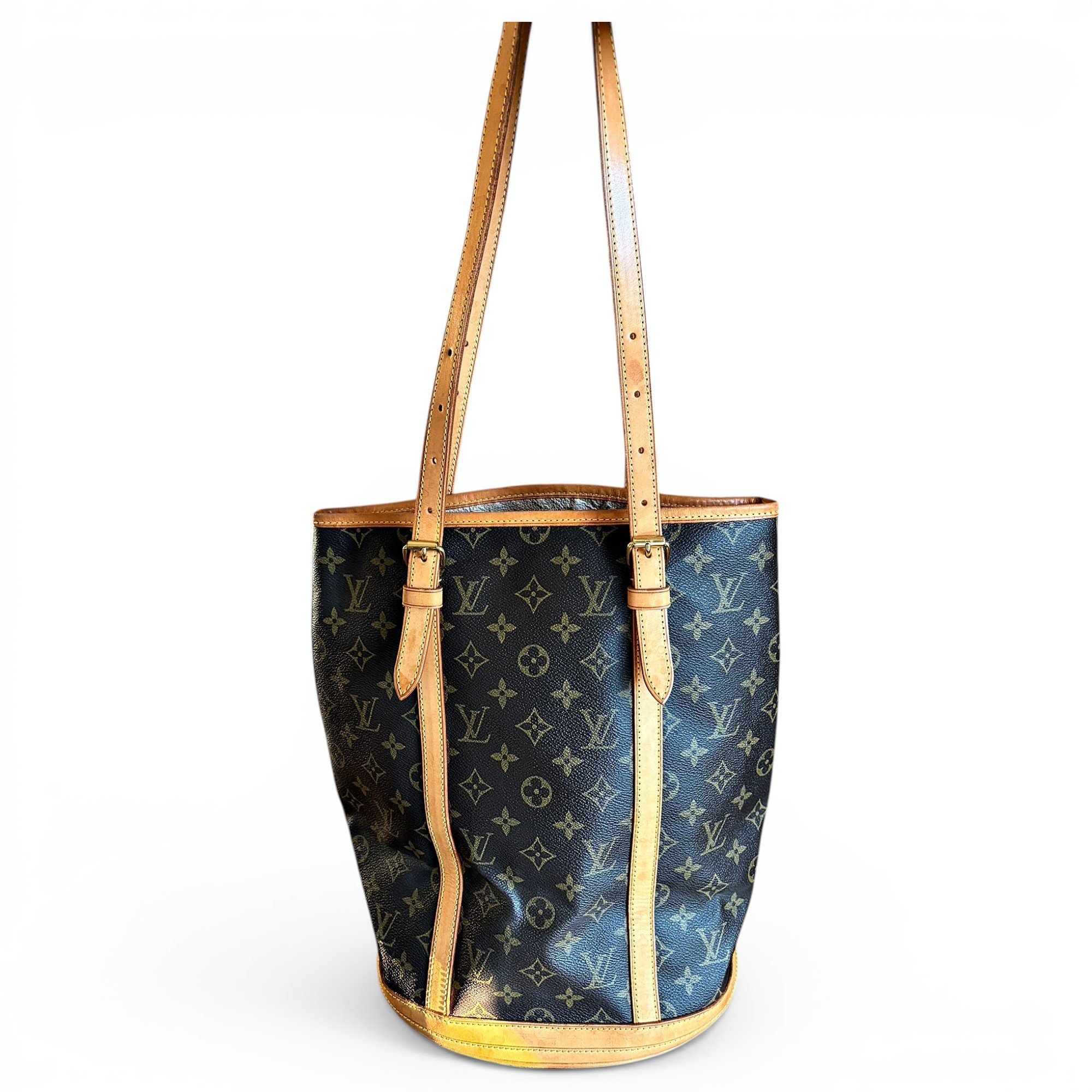 Bucket cloth handbag