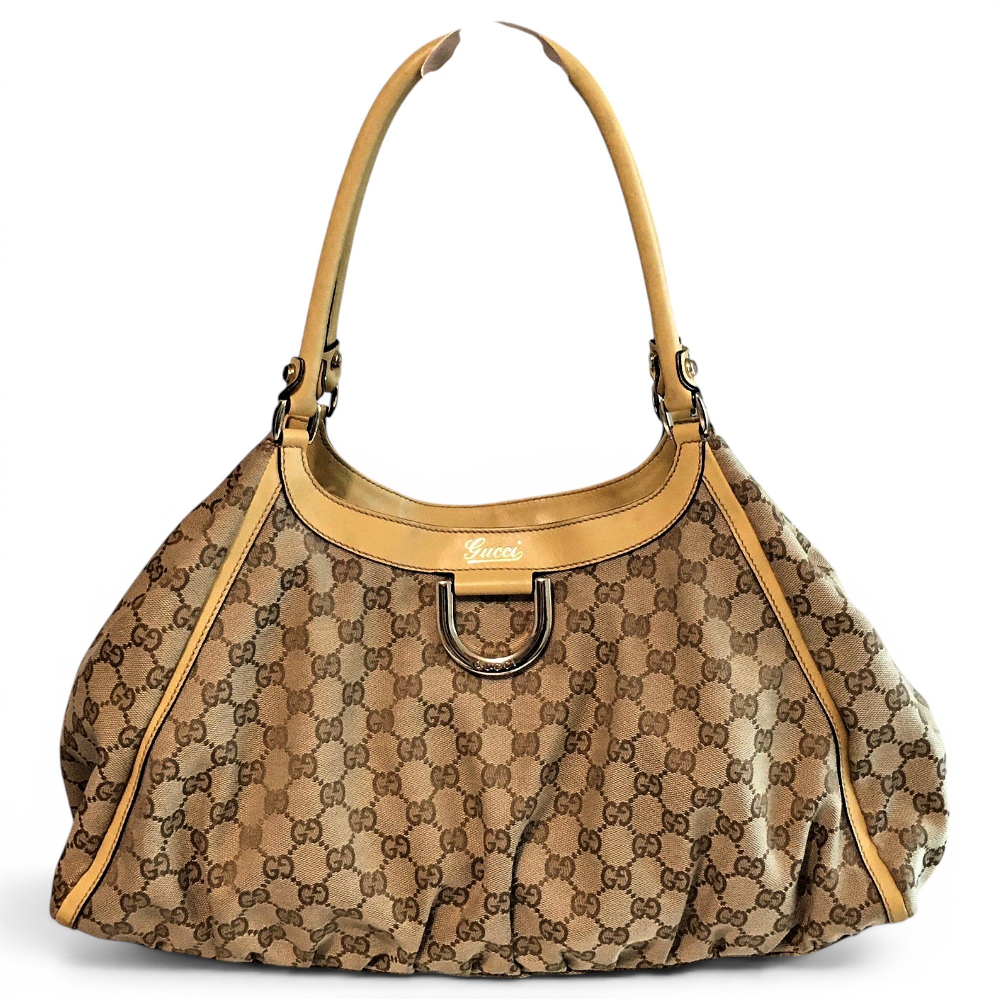 D-Ring leather handbag