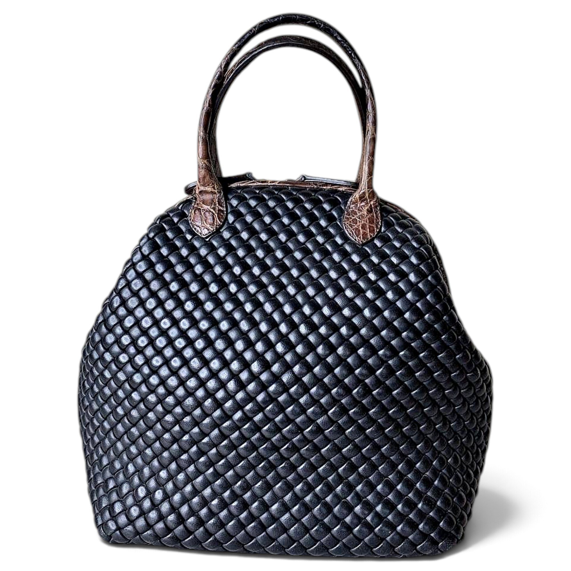 Leather handbag