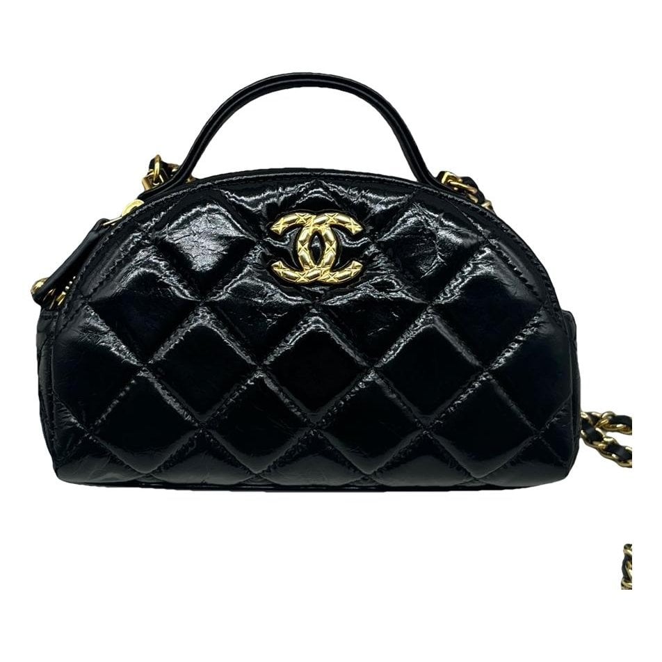 Bowling Bag leather handbag