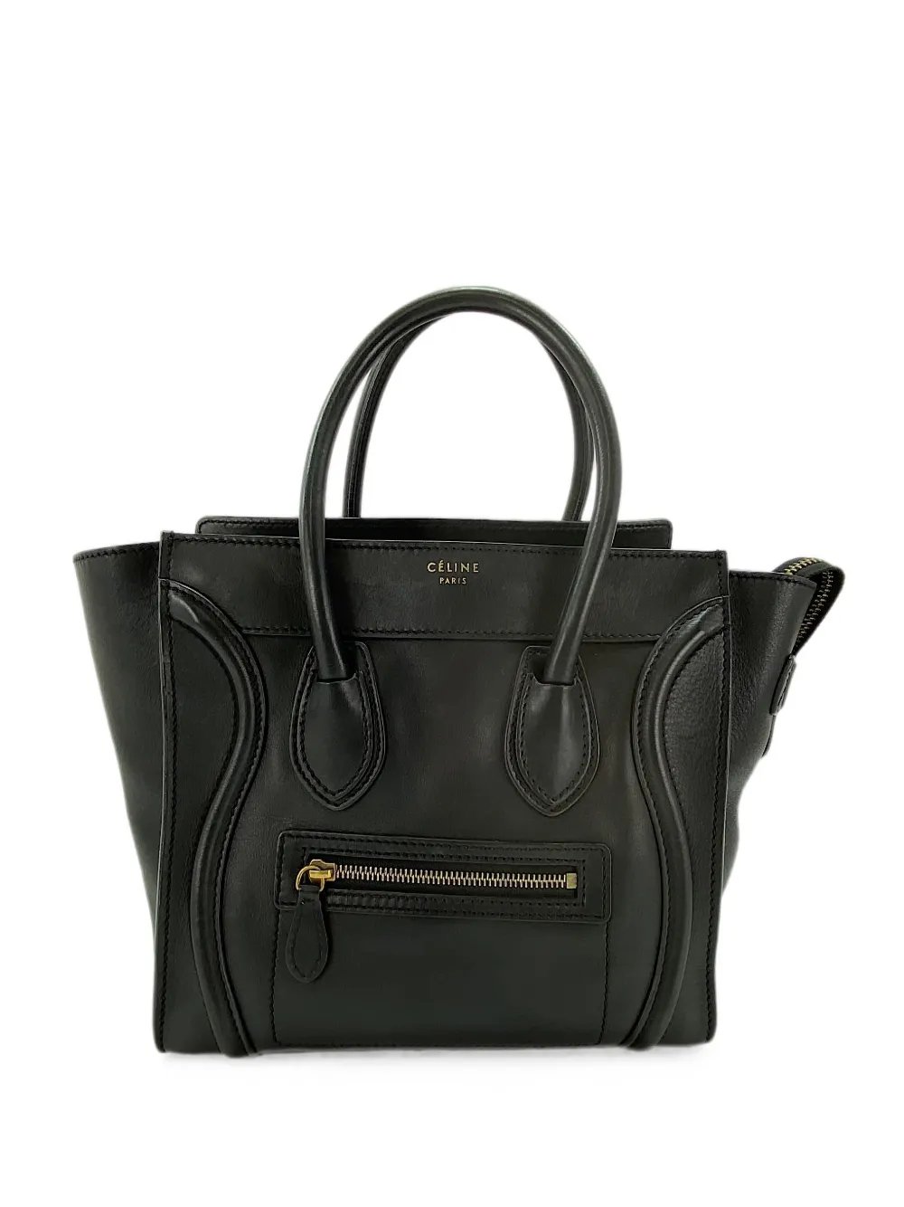 2010s Luggage Micro Shopper tote bag