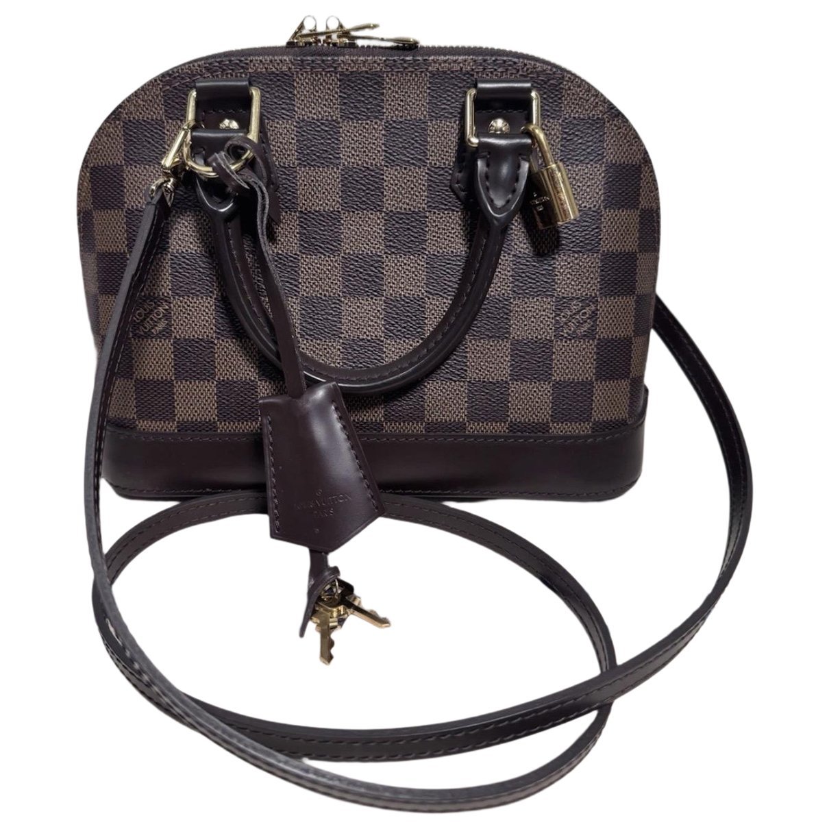 Alma leather handbag