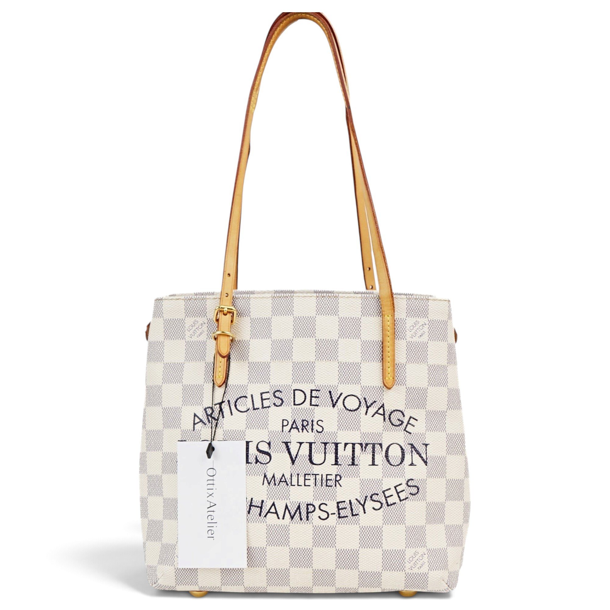 Leather tote