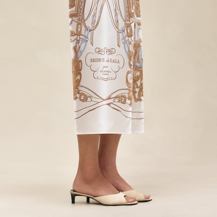 Blanc Nacre "Brides De Gala Gold" Pants