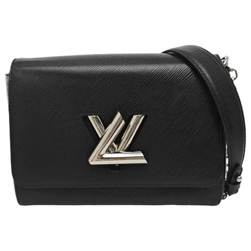 Twist leather handbag