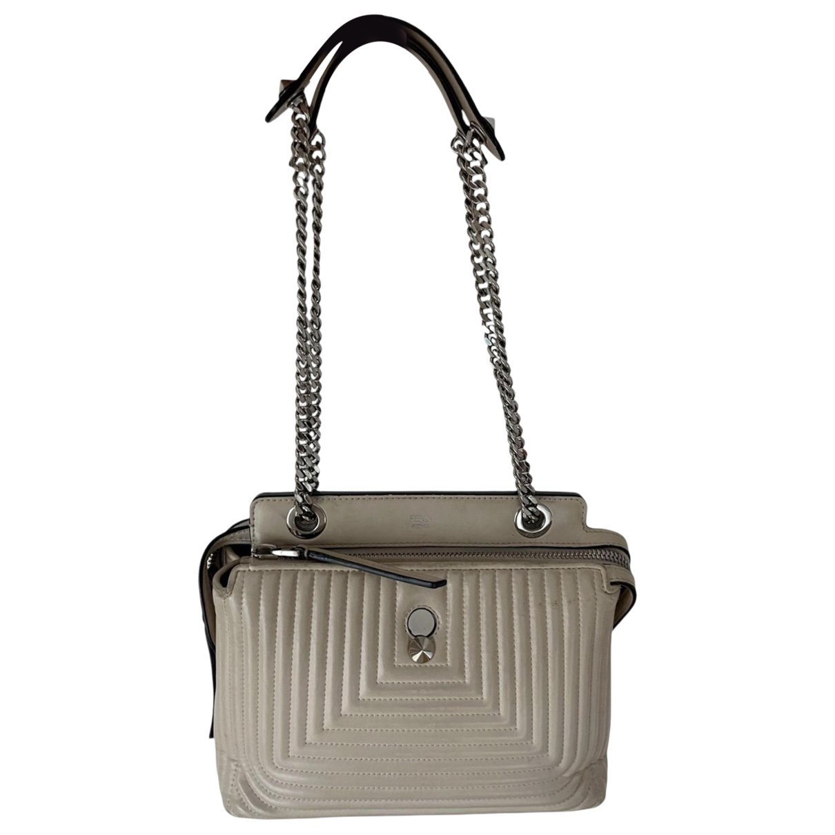 Dot Com leather handbag
