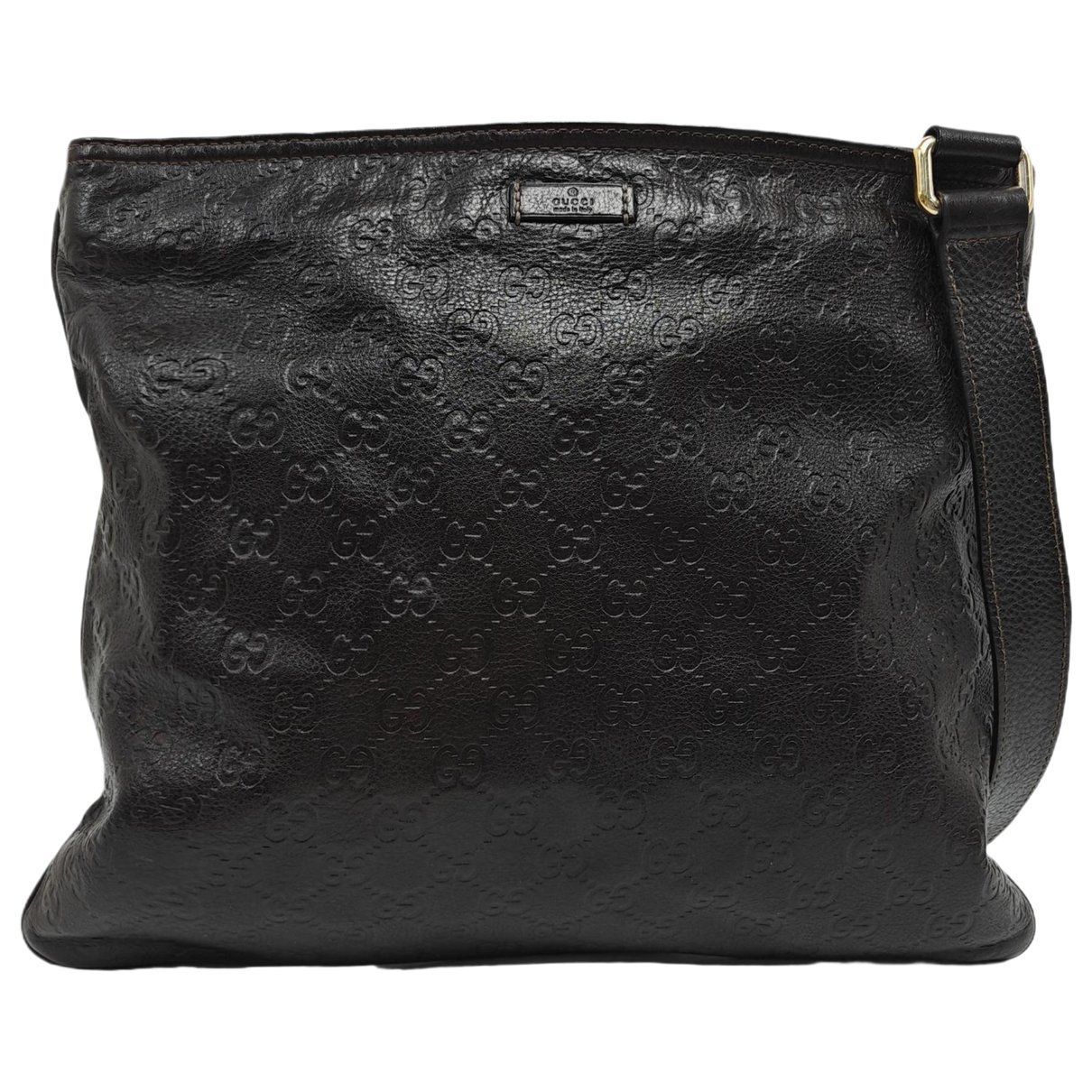 Leather crossbody bag