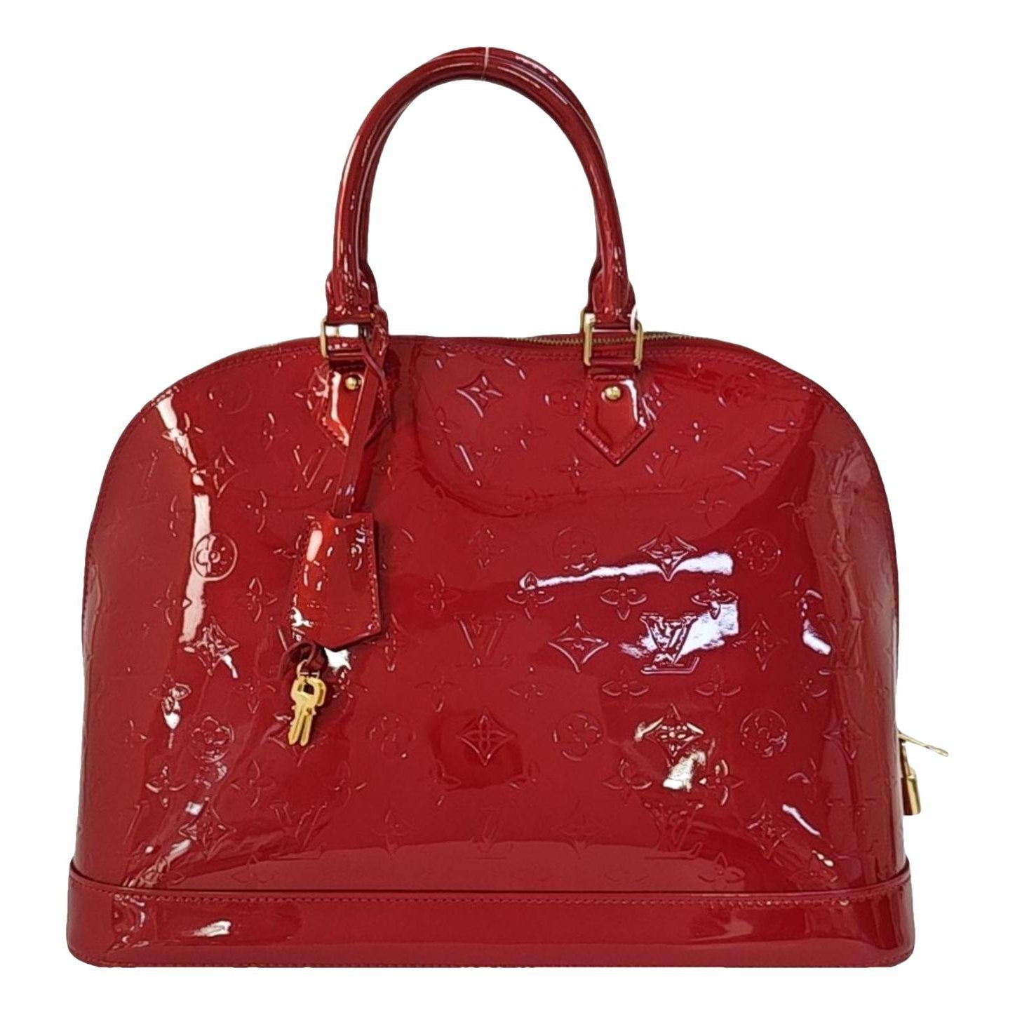Alma patent leather handbag