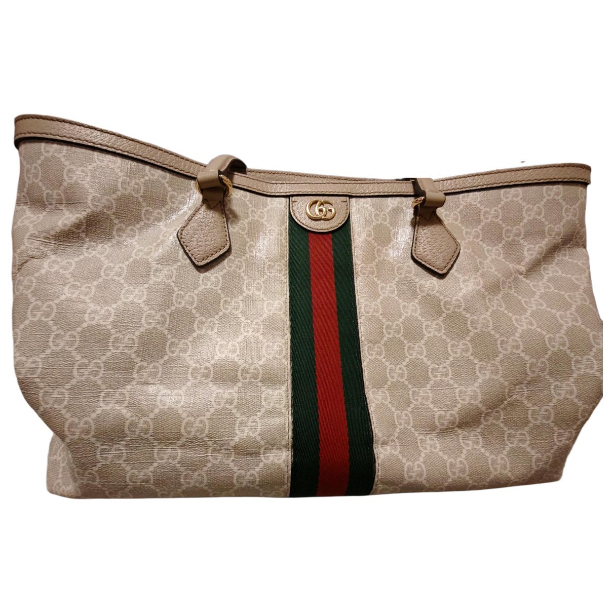 Ophidia Shopping leather tote