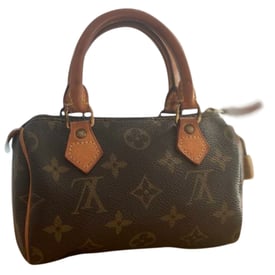 Louis Vuitton Nano Speedy / Mini Hl Leather Mini Bag