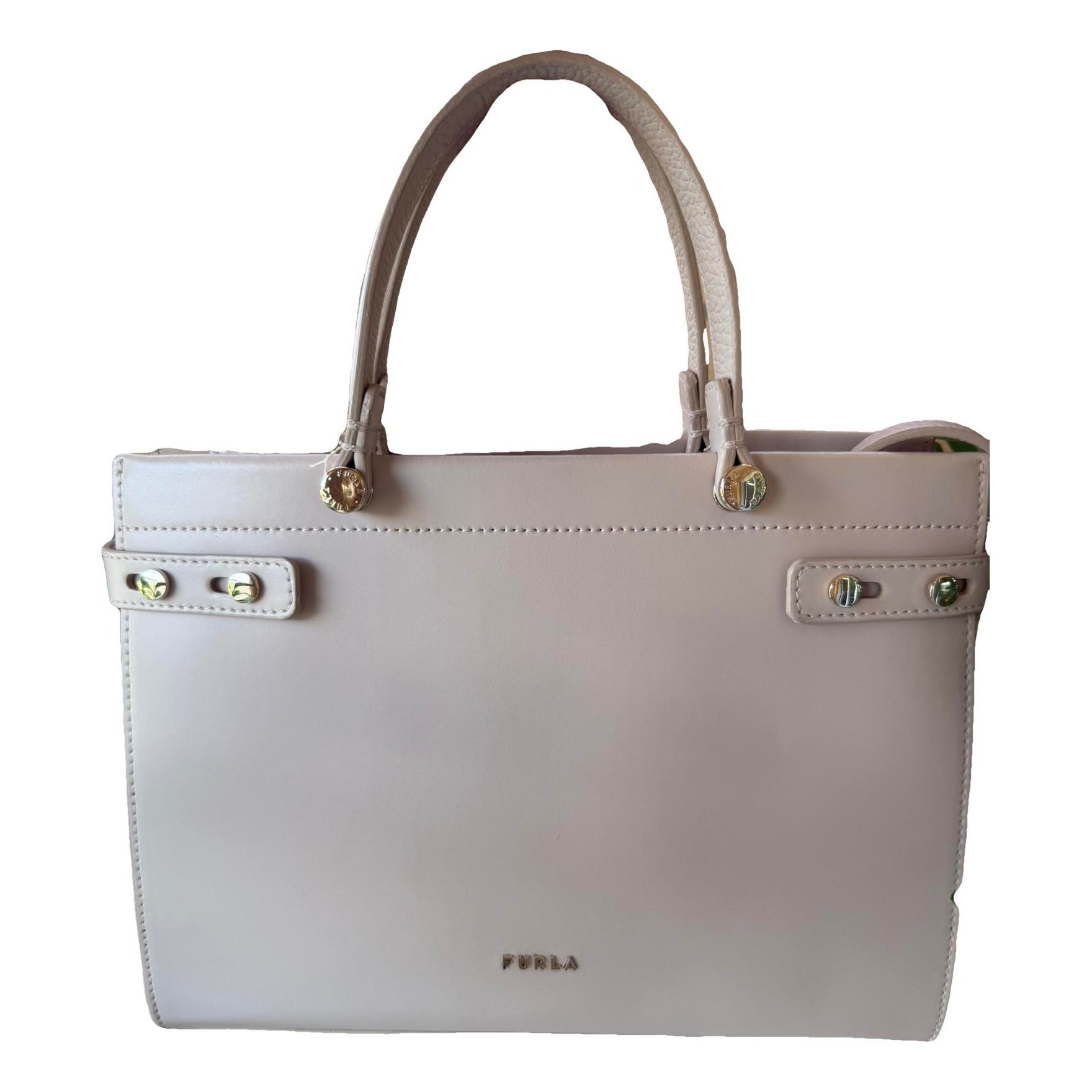 Leather tote