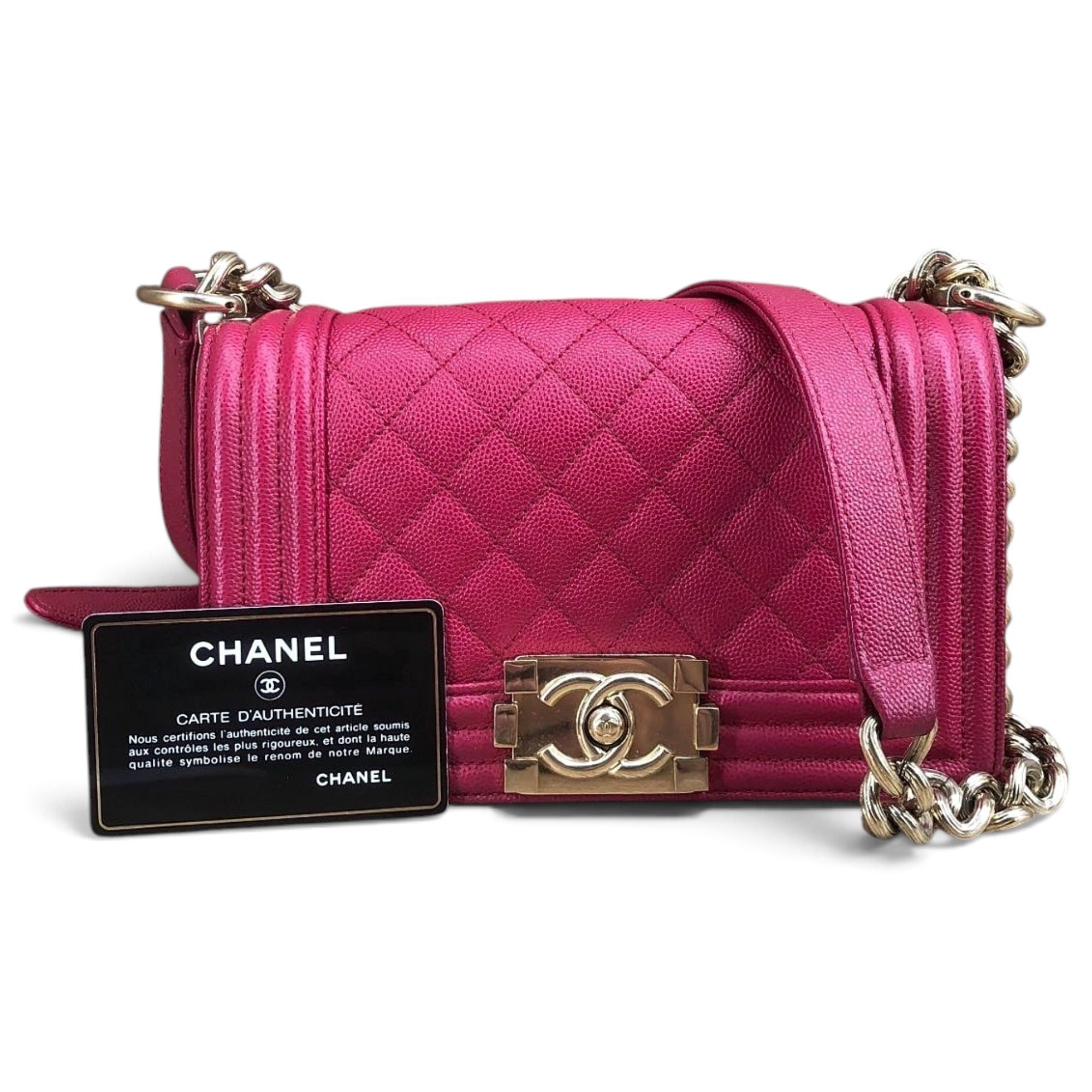 Boy leather handbag