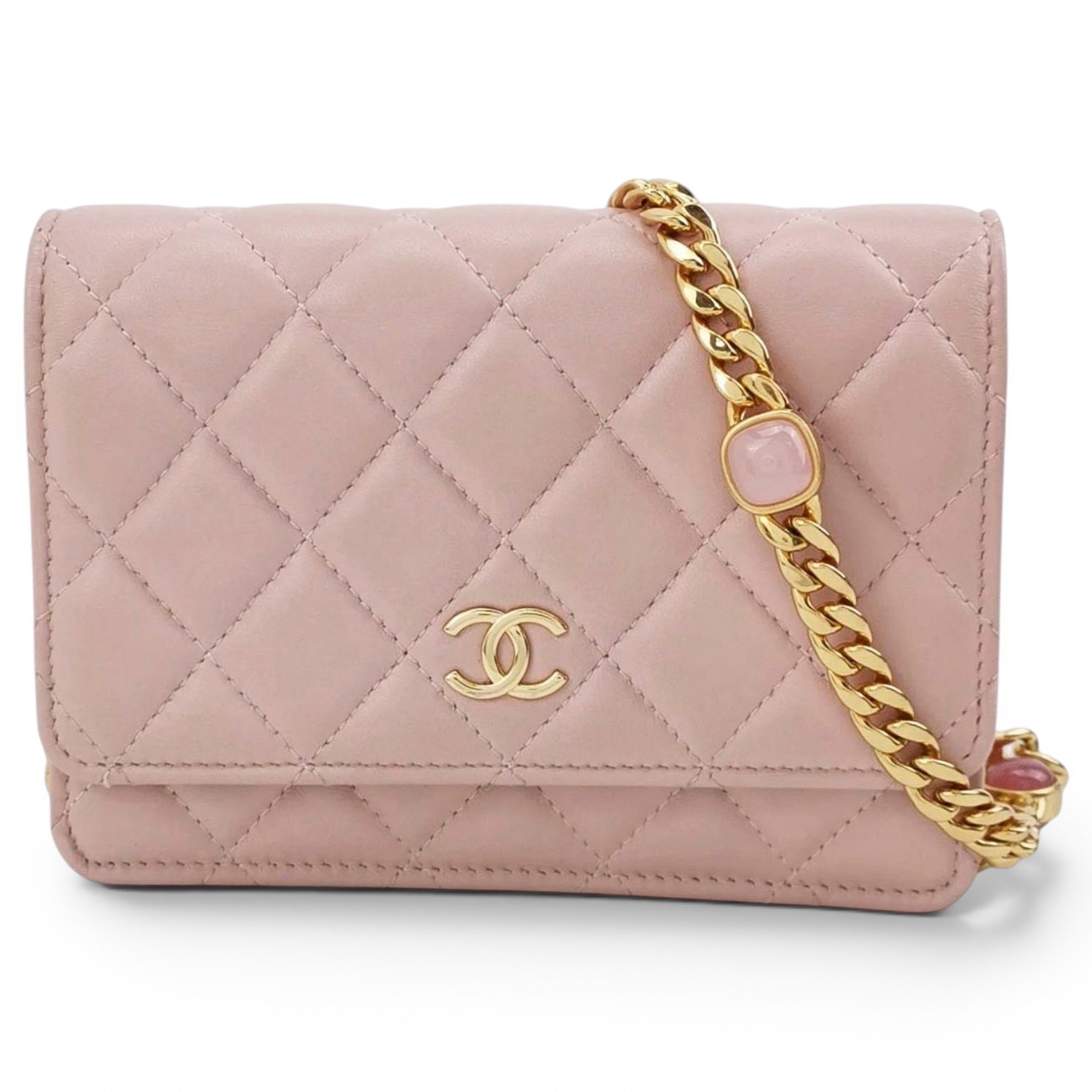 Wallet On Chain Timeless/Classique leather crossbody bag