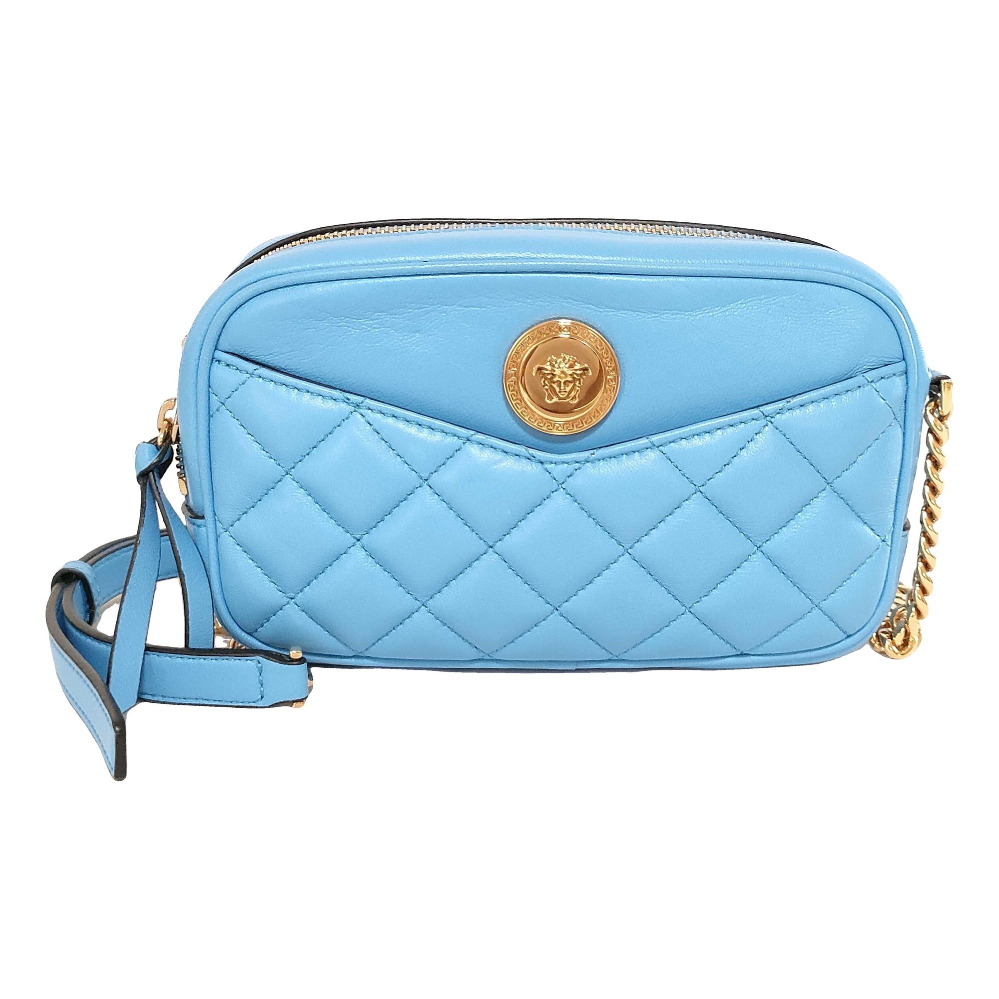 La Medusa leather handbag