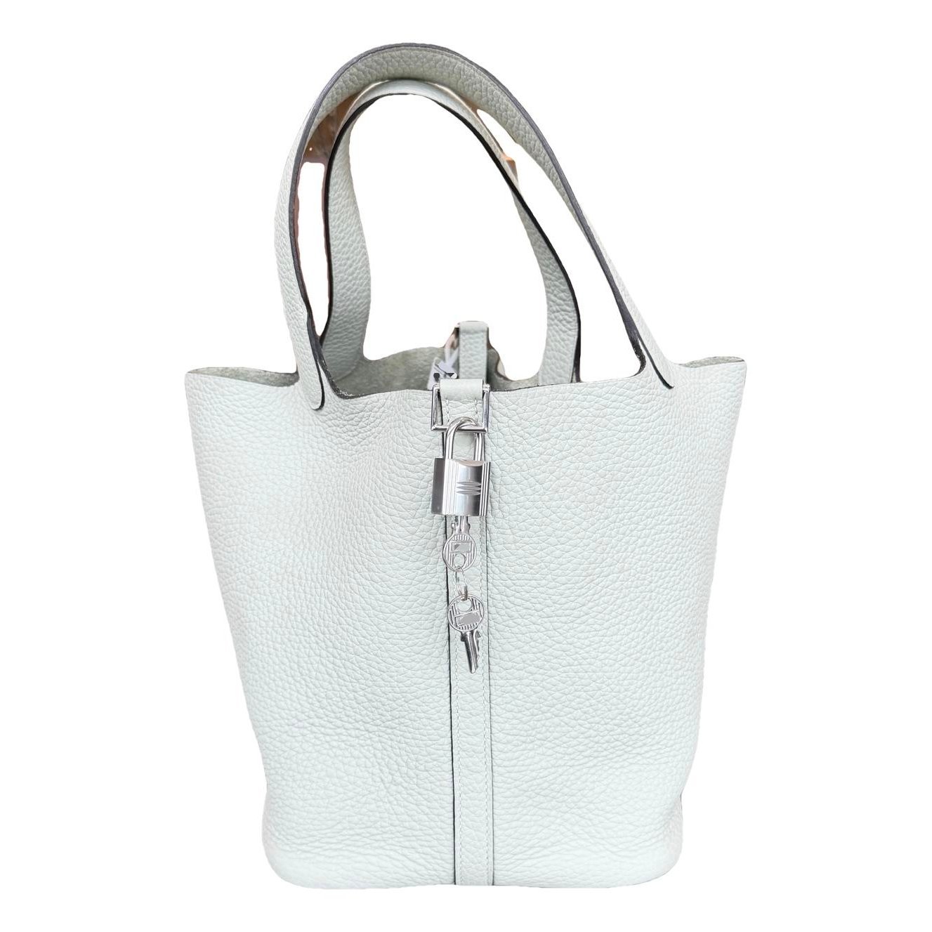 Picotin leather handbag