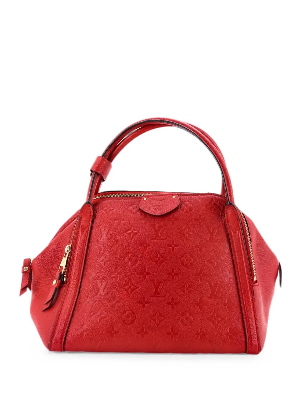 Marais Handbag Monogram Empreinte Leather MM satchel