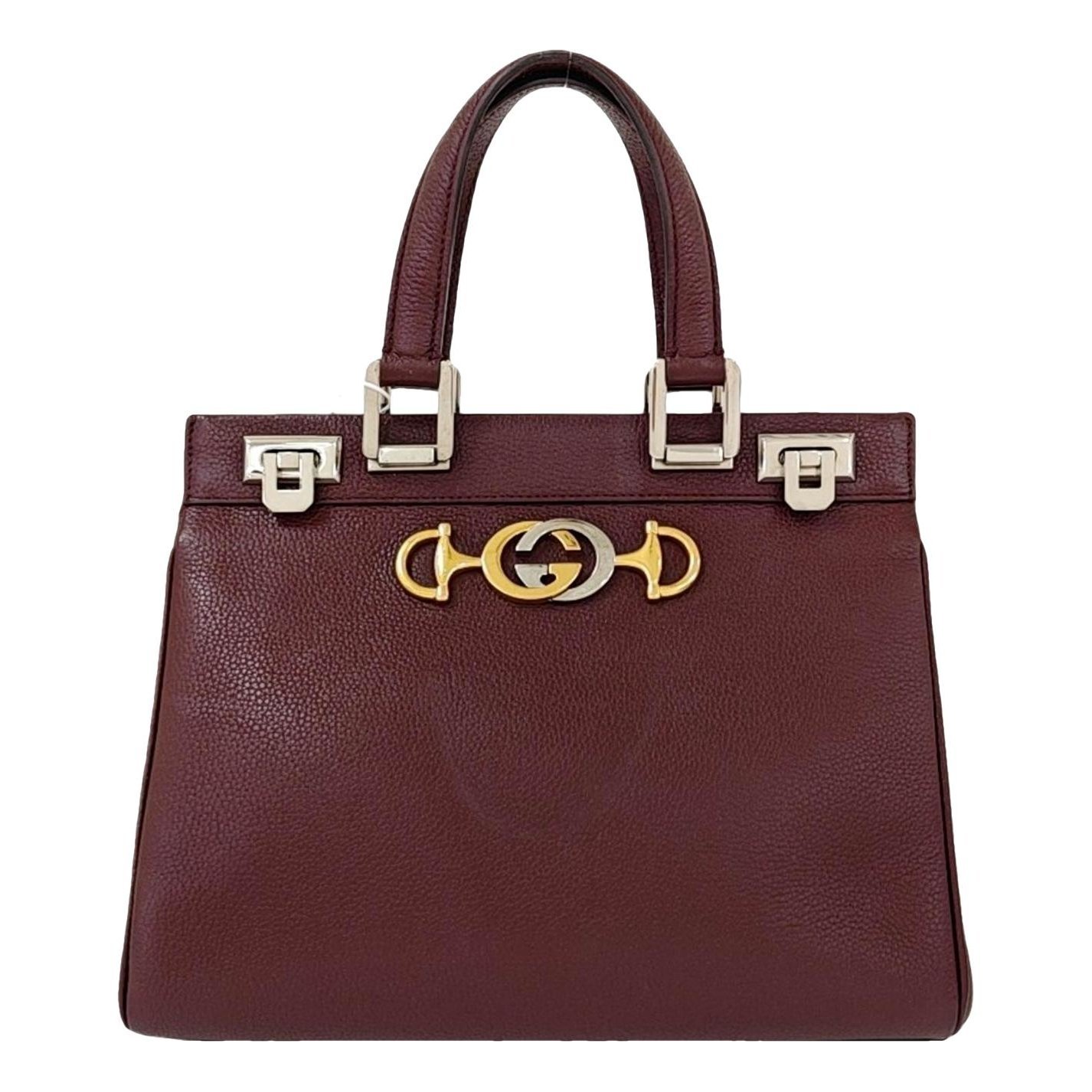 Zumi leather handbag
