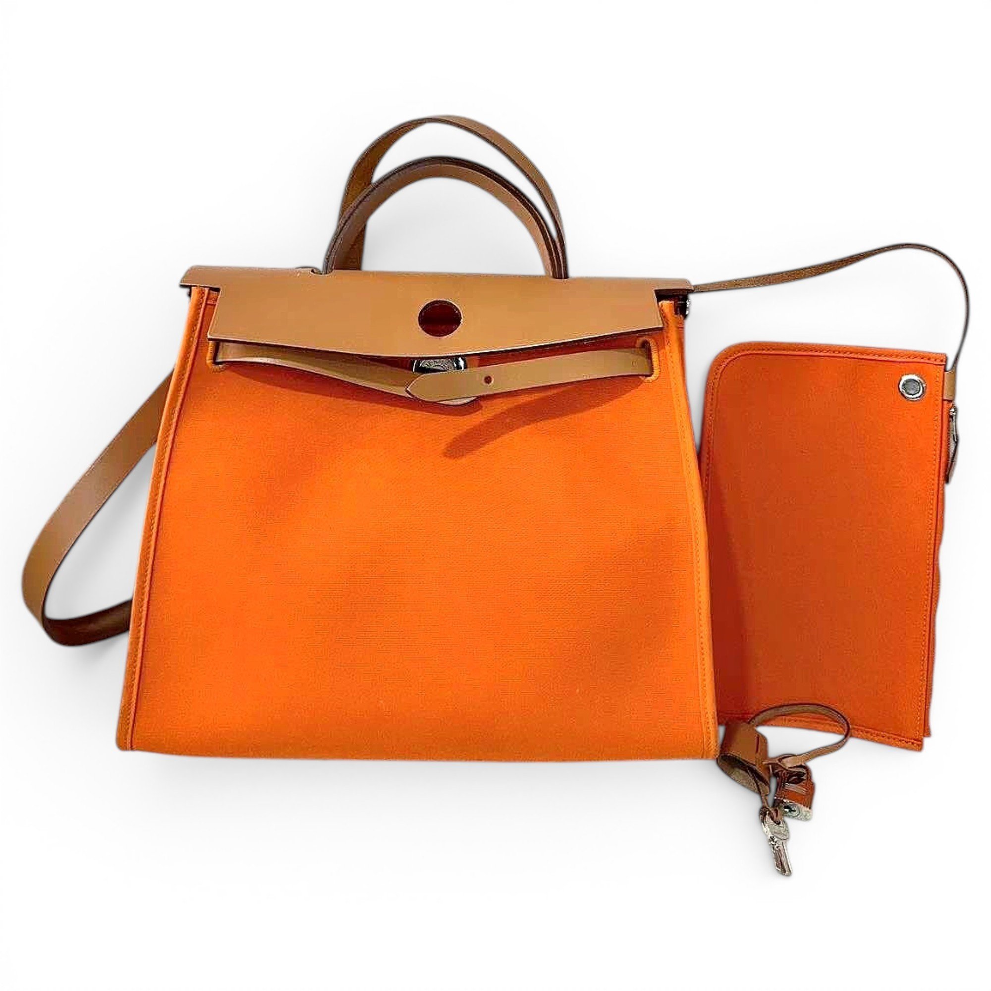 Herbag leather handbag