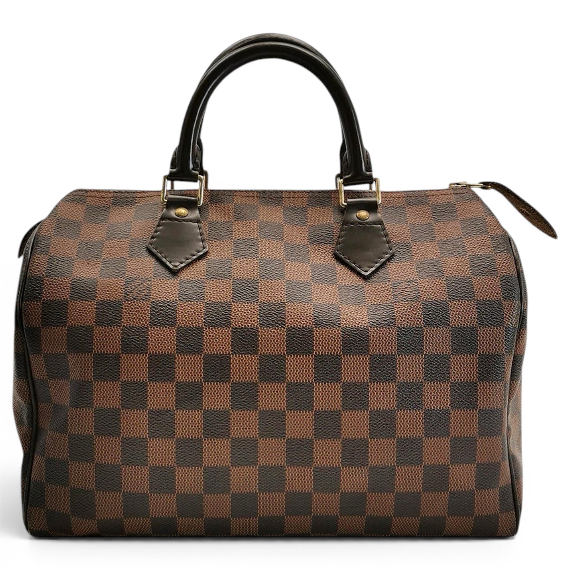 Speedy leather handbag