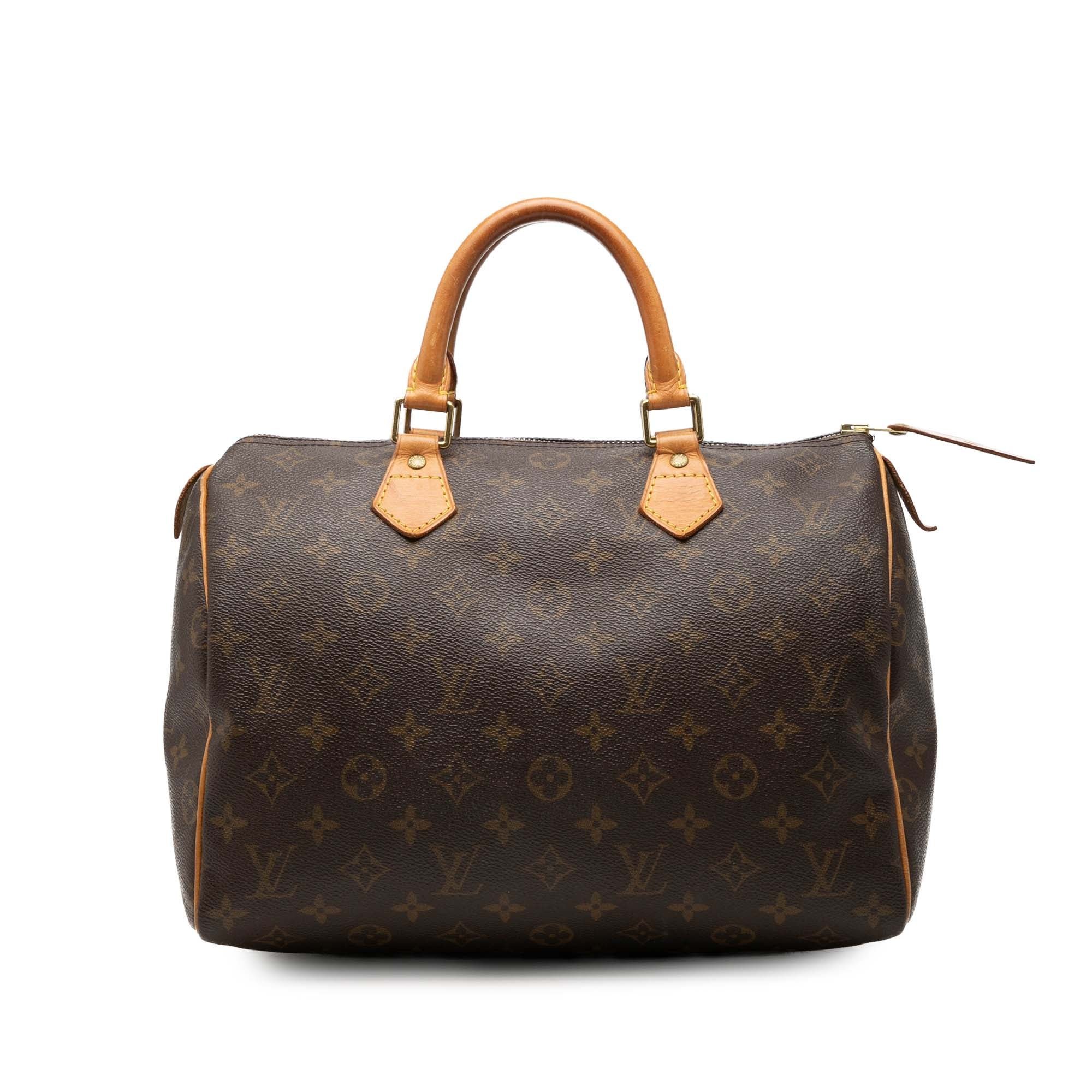 Speedy leather bag